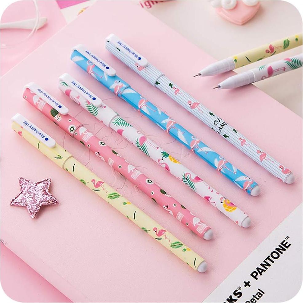 Set de 10 Bolígrafos de Gel Multicolor Toshine 0.5mm