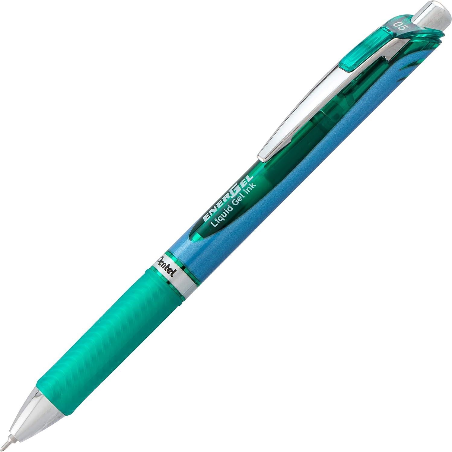 Bolígrafo de Gel Retráctil Pentel EnerGel RTX 0.5mm Paquete de 5