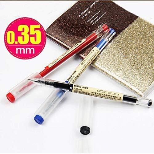 Bolígrafo de Gel Extra Fino BEMLP 0.35mm 12 Unidades