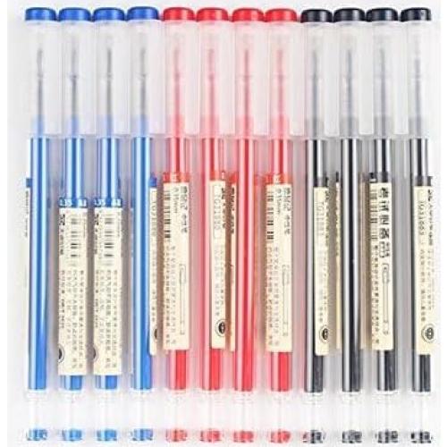 Bolígrafo de Gel Extra Fino BEMLP 0.35mm 12 Unidades