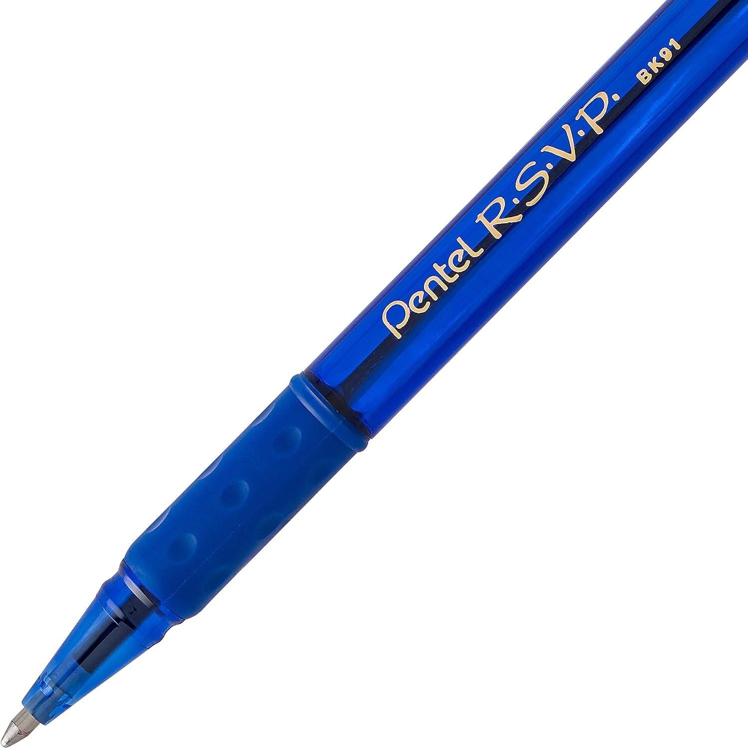 Bolígrafo Pentel R.S.V.P. Stick 1mm 8 Colores Variados