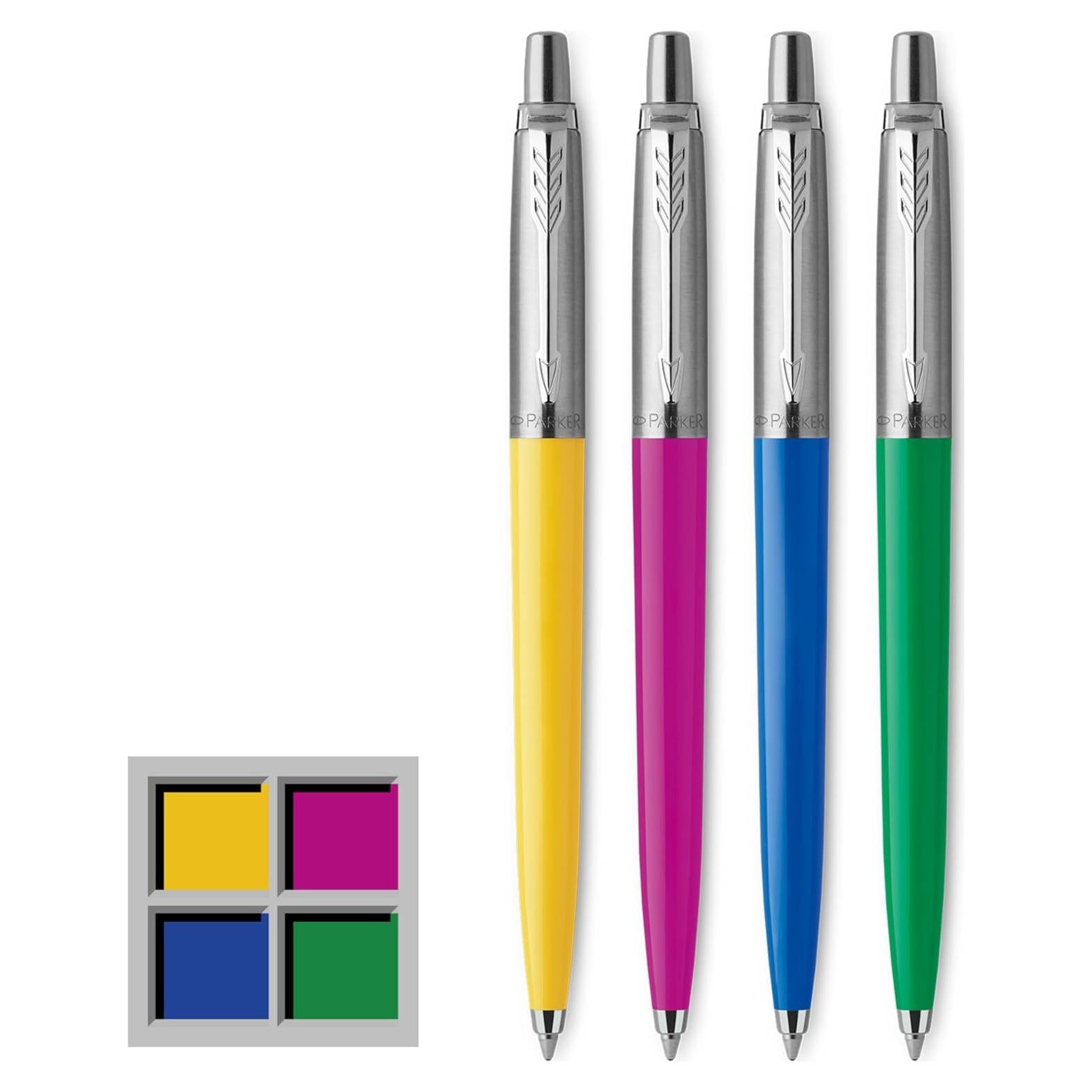 Set de 4 bolígrafos Parker Jotter Originals | Colores retro