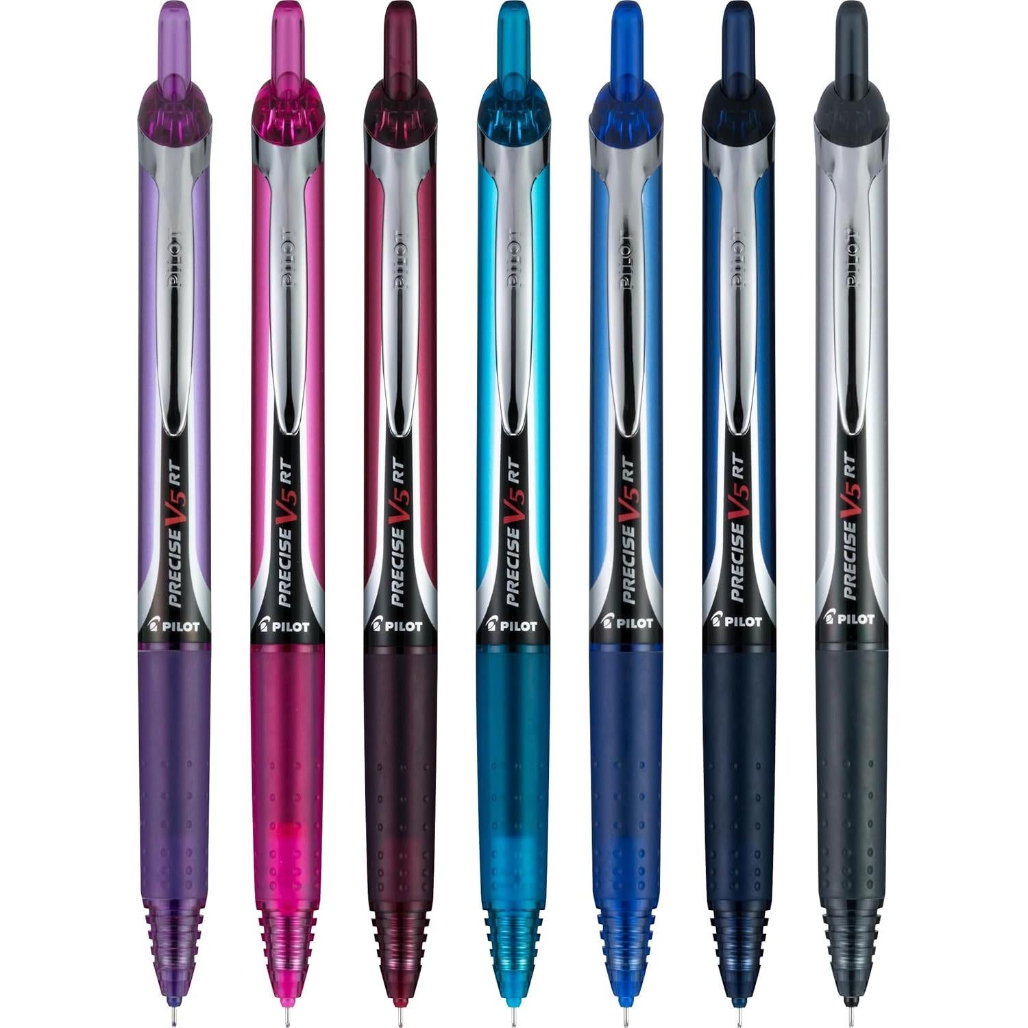Bolígrafos Pilot Preciso V5 RT Recargables 0.5mm Colores Asortidos