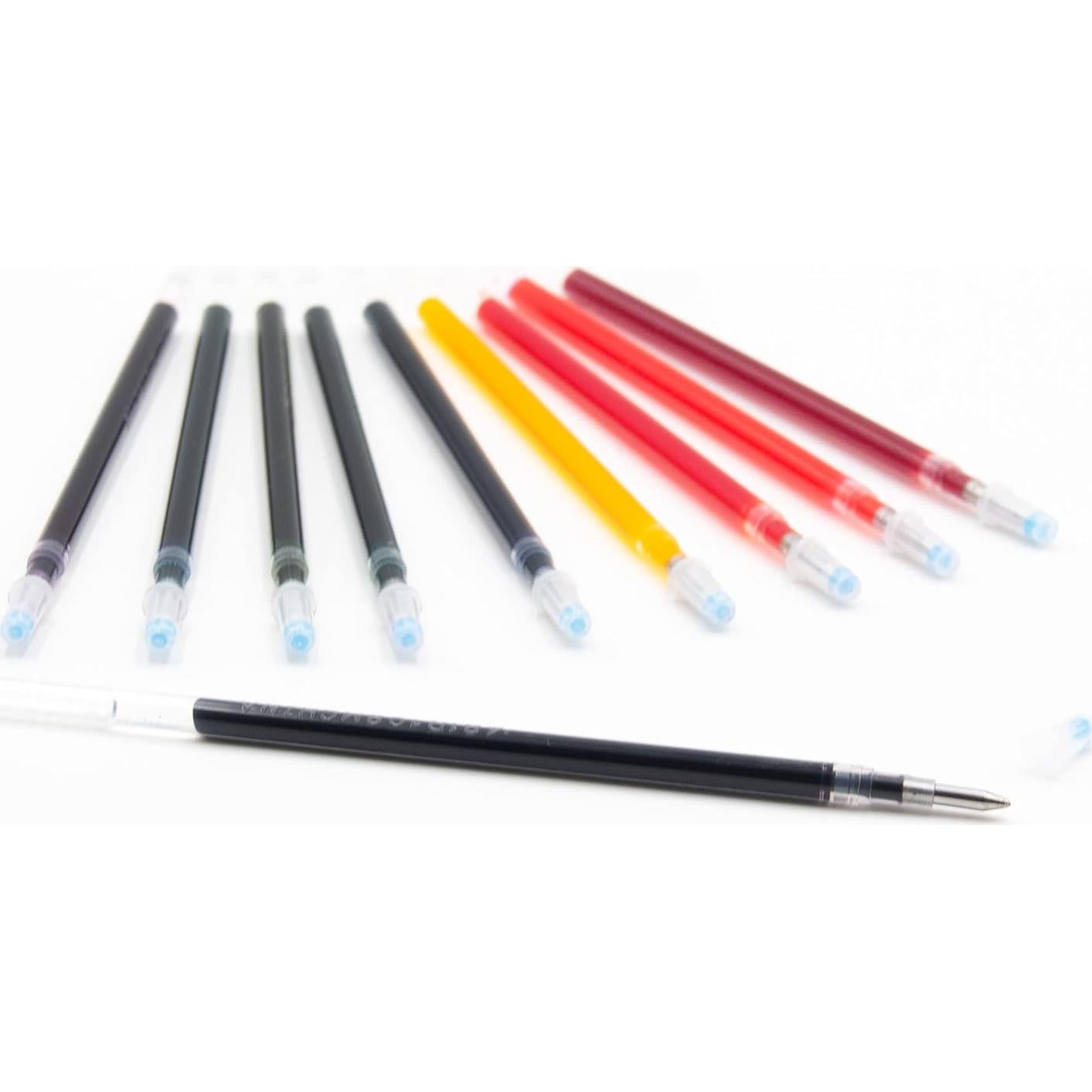 Recargas de bolígrafo de gel IQ - 10 unidades multicolor 0.7mm