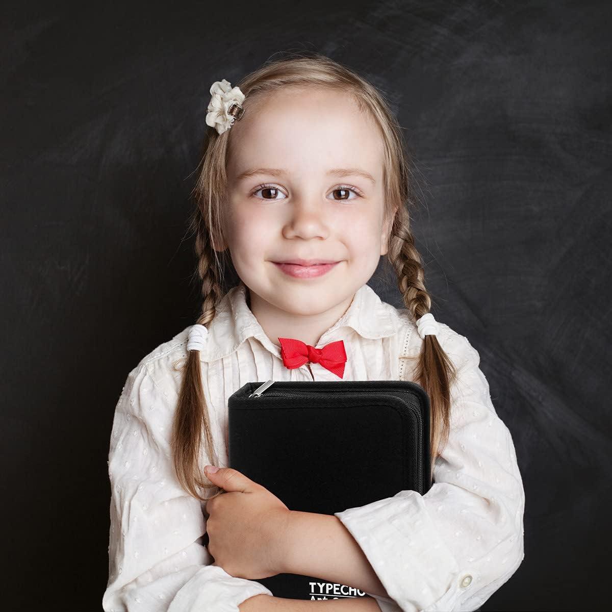 Set de 48 bolígrafos de gel Typecho con estuche portátil