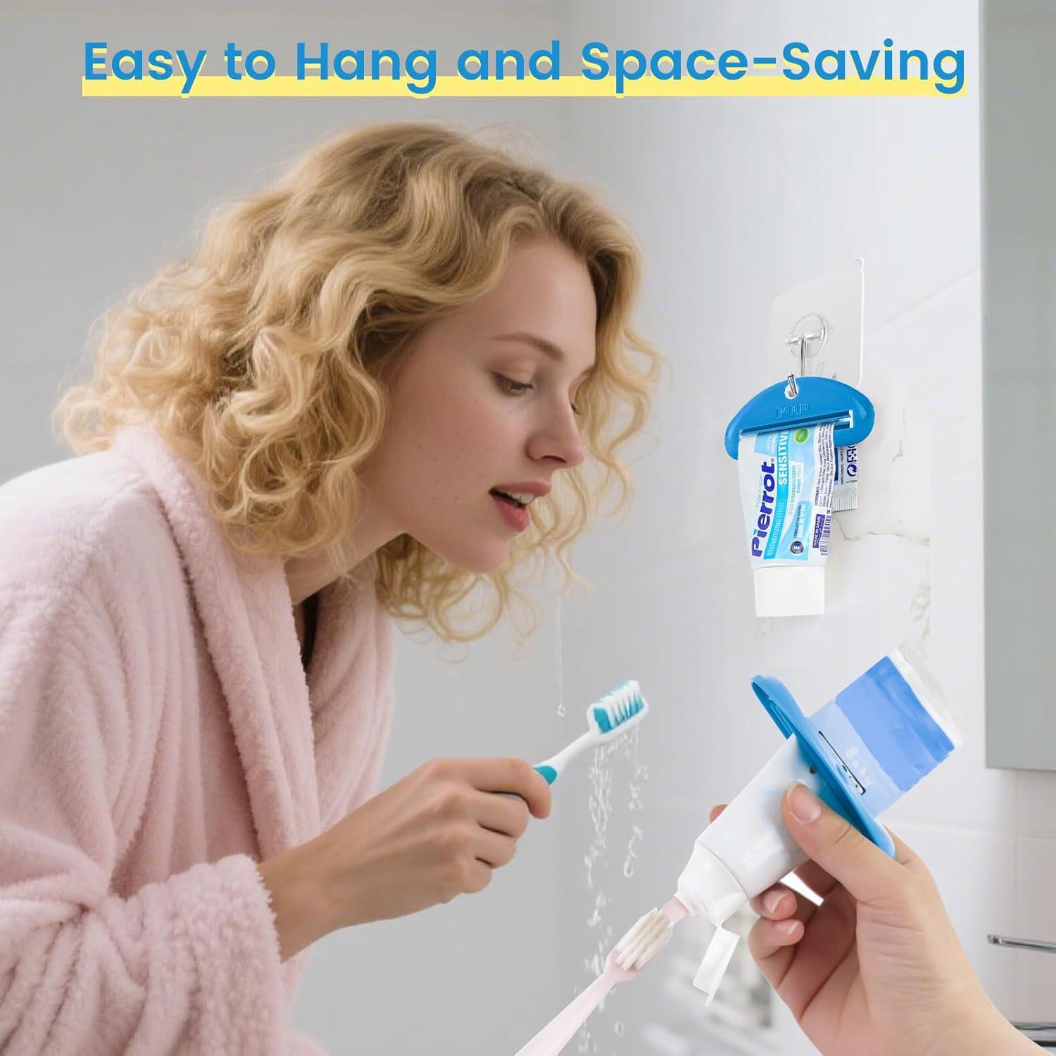 Exprimidores de Pasta Dental LOVEINUSA 12PCS Multicolor 8.9cm