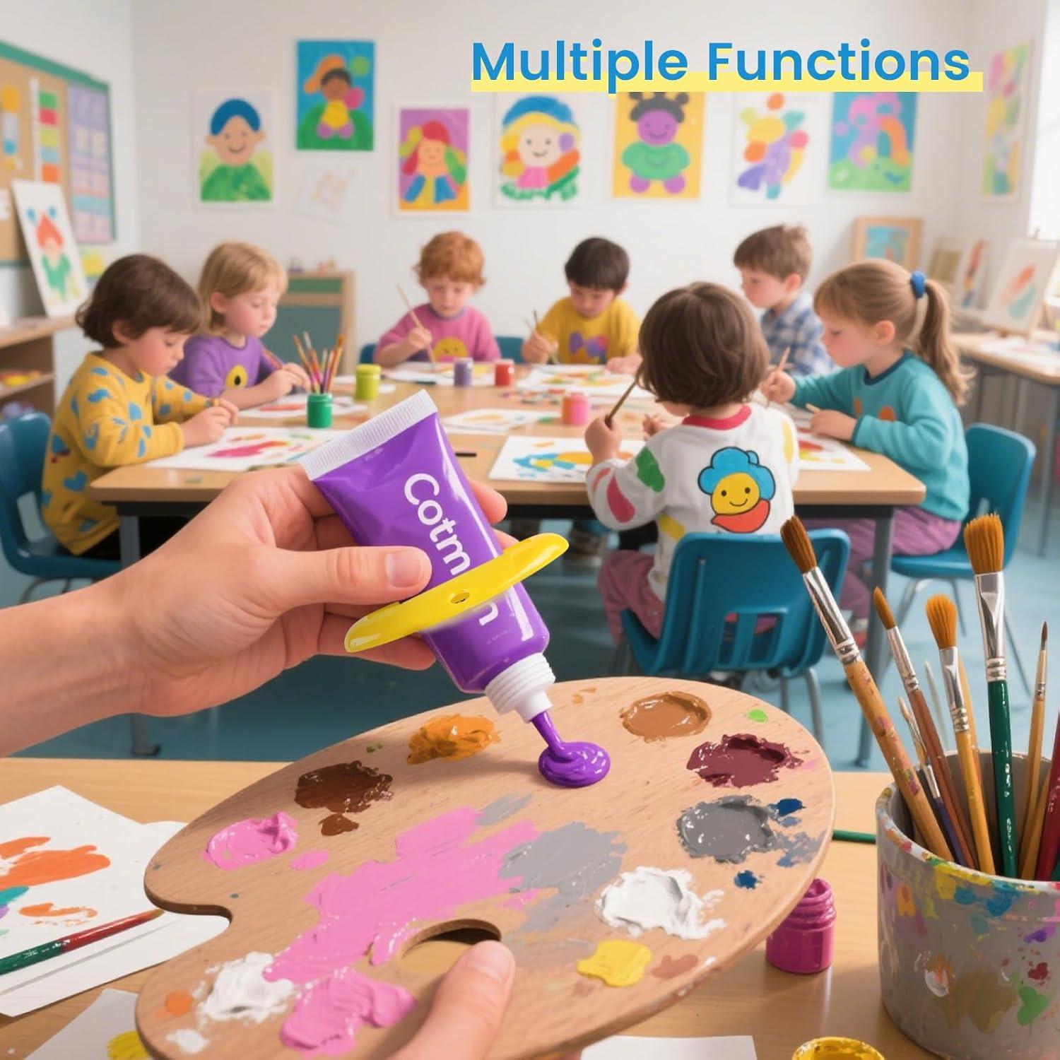 Exprimidores de Pasta Dental LOVEINUSA 12PCS Multicolor 8.9cm