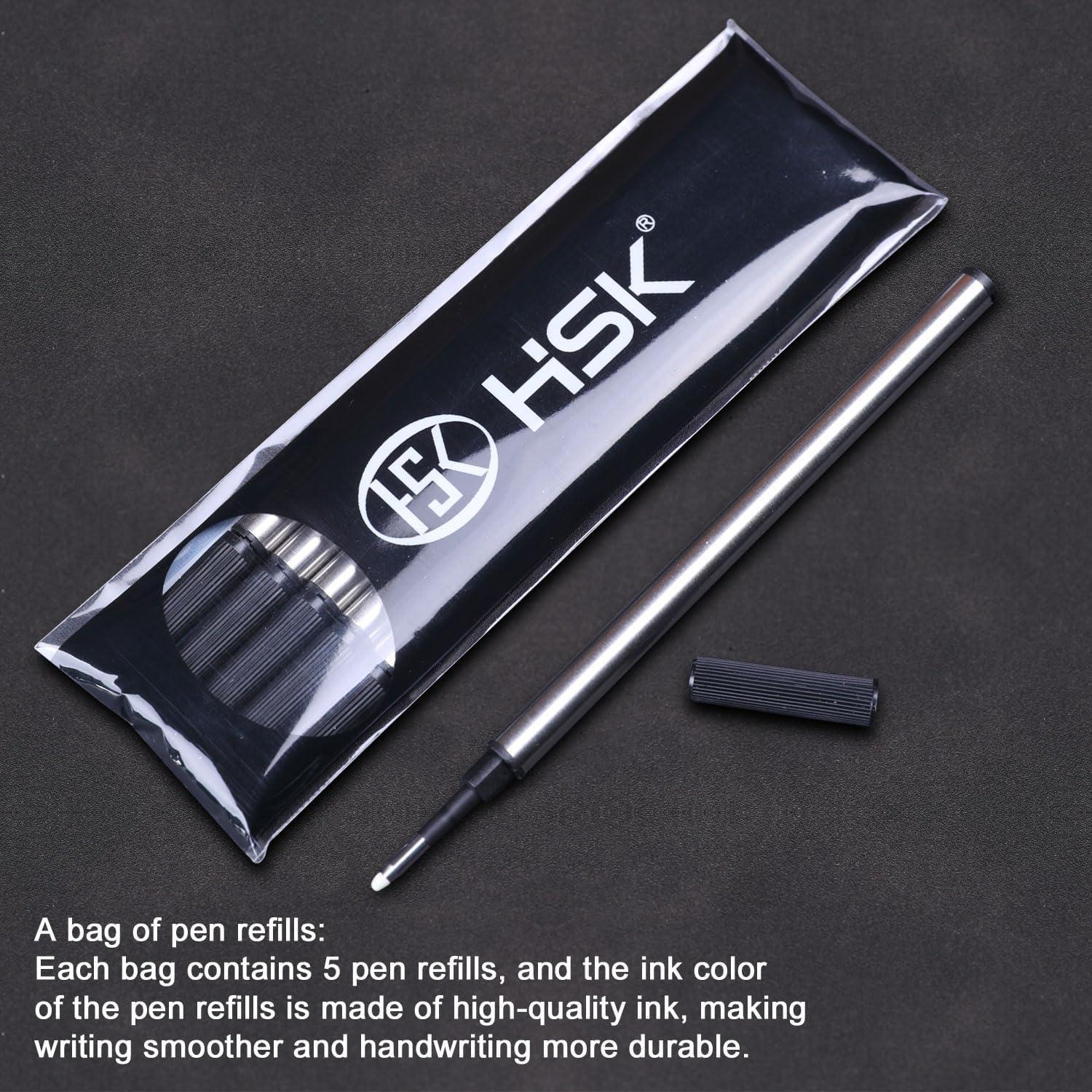 Bolígrafos HSK de lujo azul 0.5mm en caja de regalo