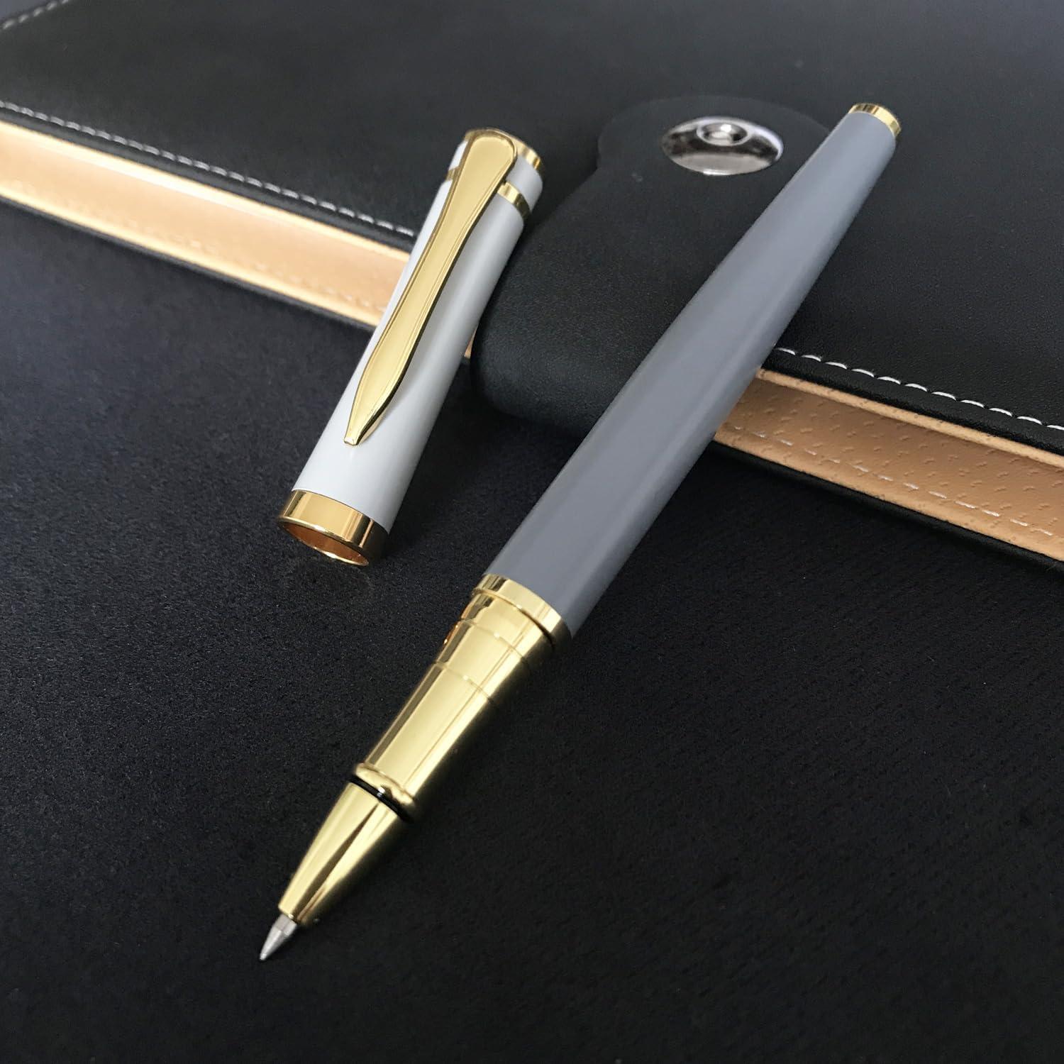 Set de Bolígrafos de Lujo HSK en Caja Regalo - Tinta Negra 0.5mm