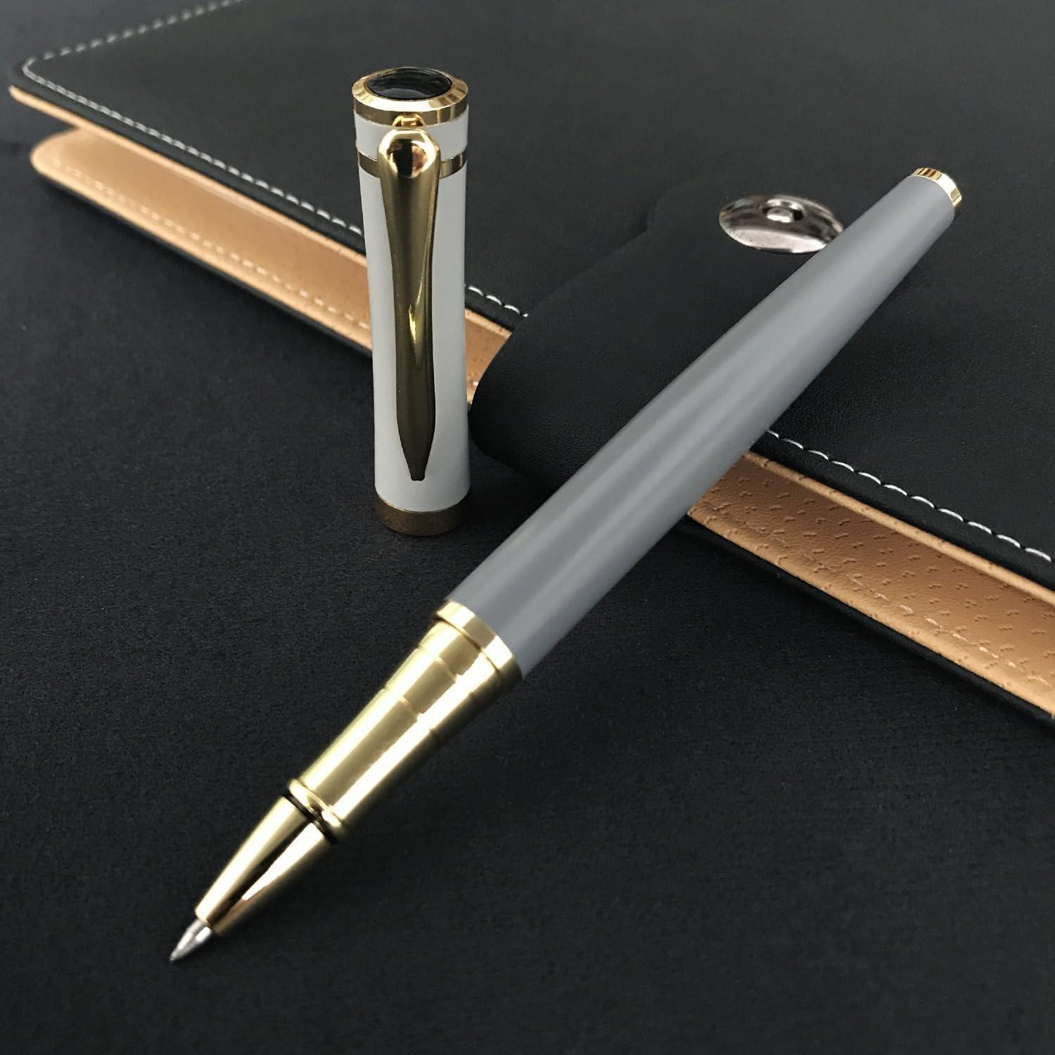 Set de Bolígrafos de Lujo HSK en Caja Regalo - Tinta Negra 0.5mm