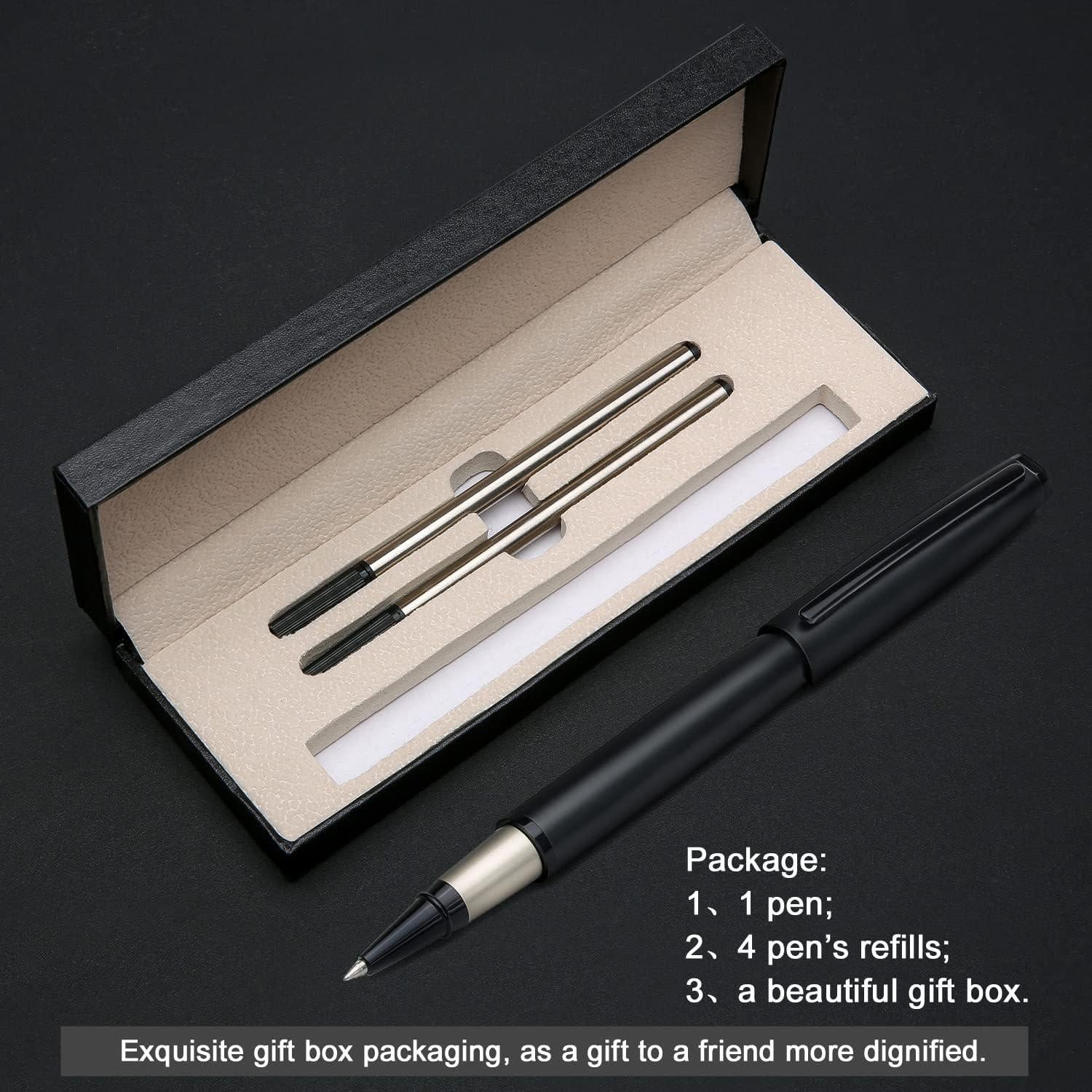 Bolígrafo de Lujo YIVONKA con Tinta Negra 0.5mm - Regalo Elegante