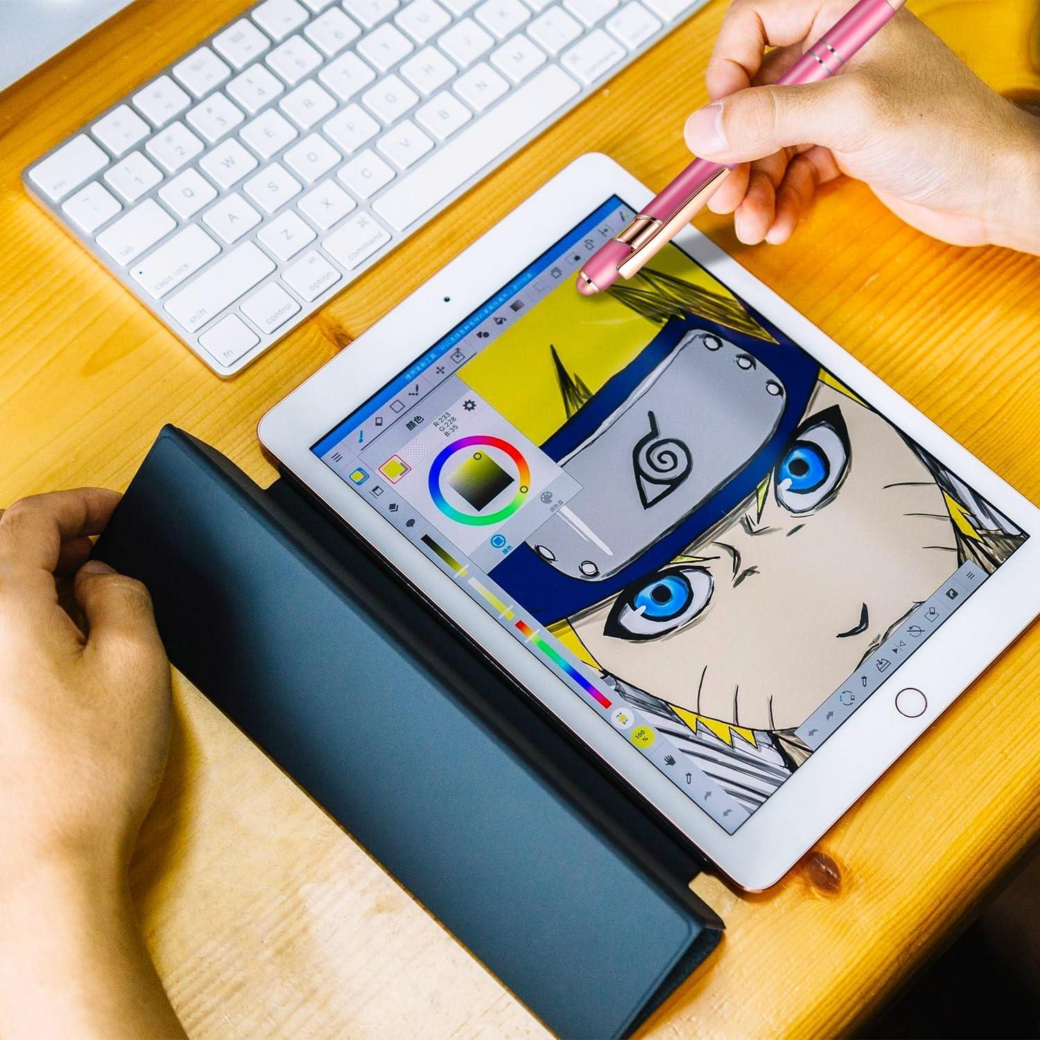 Bolígrafos Retráctiles Aozora 15 Piezas Tinta Negra 1.0 mm