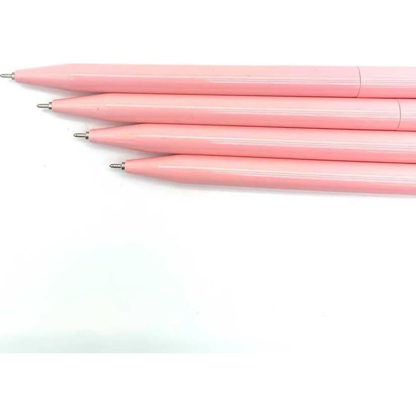 Bolígrafos de Pastel Genérico 4Pcs Tinta Rosa y Negra 0.7mm