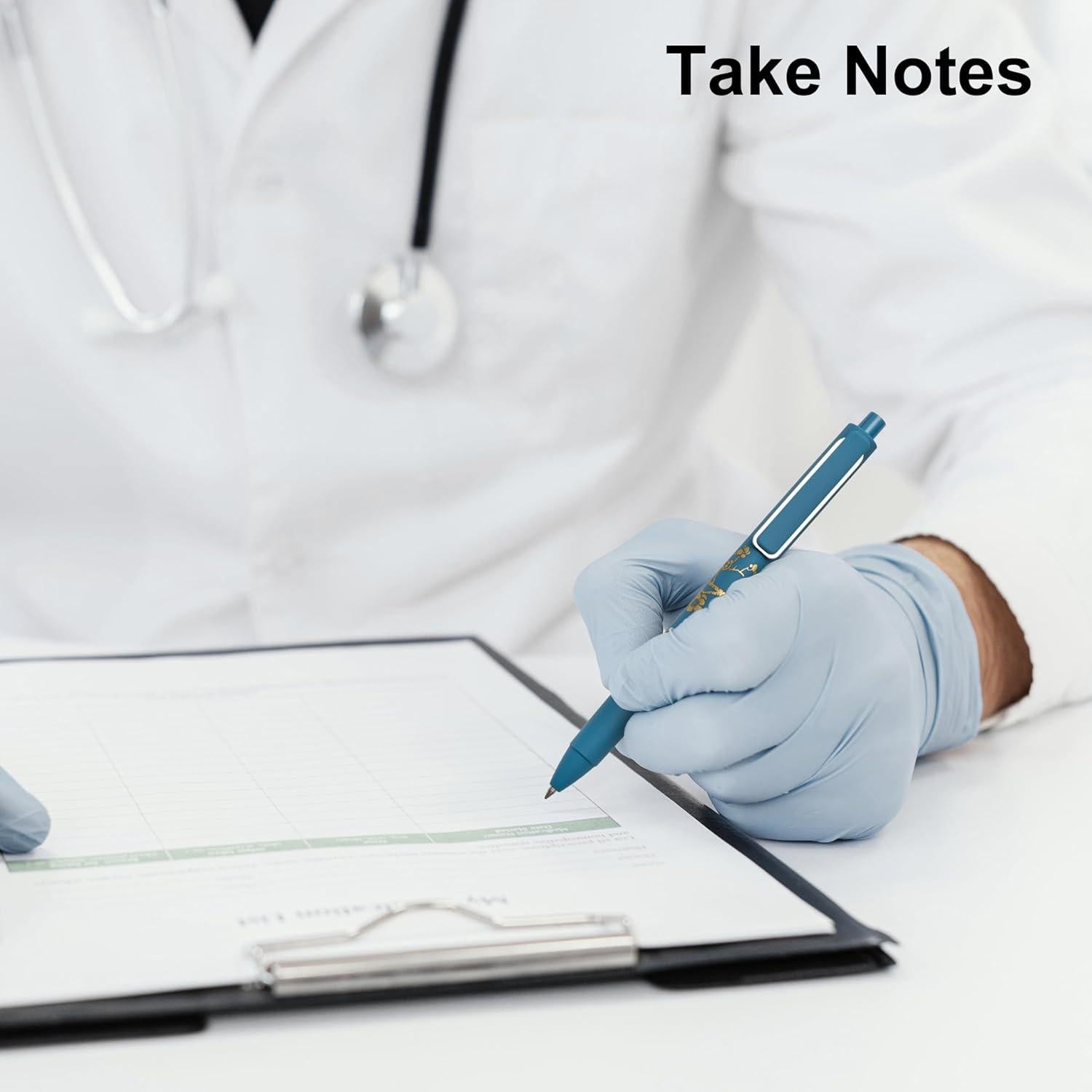 Bolígrafos Gel Linbsunne 0.7mm Tinta Negra - Paquete de 9