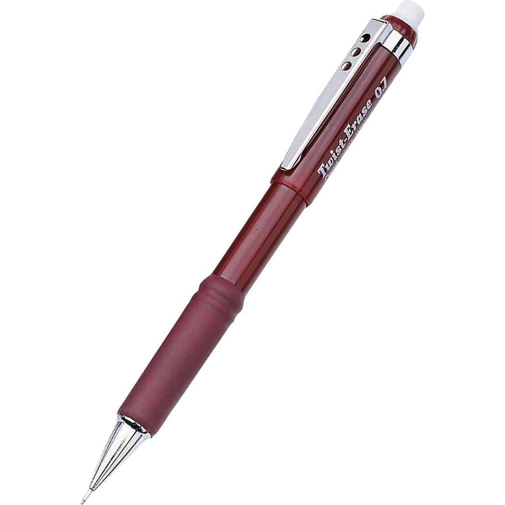 Lápices mecánicos Pentel Twist-Erase III 0.7mm Paquete de 2