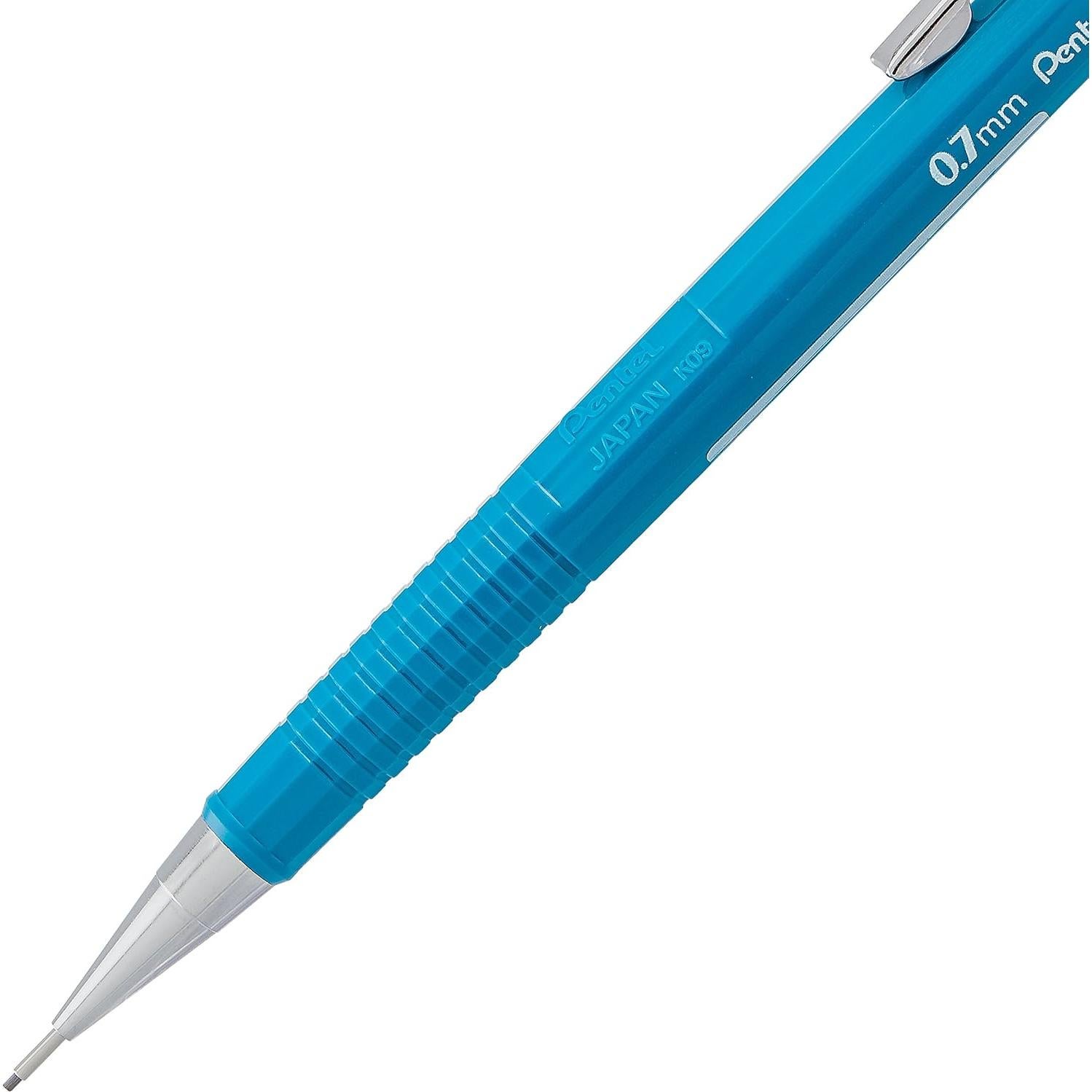Lápiz Mecánico Pentel P207BP2K6 0.7 mm Azul - 2 Unidades
