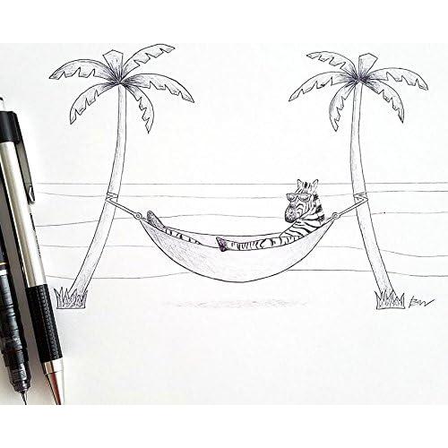 Lápices Mecánicos Zebra Pen M-301 Acero Inoxidable 0.5mm Paquete de 2