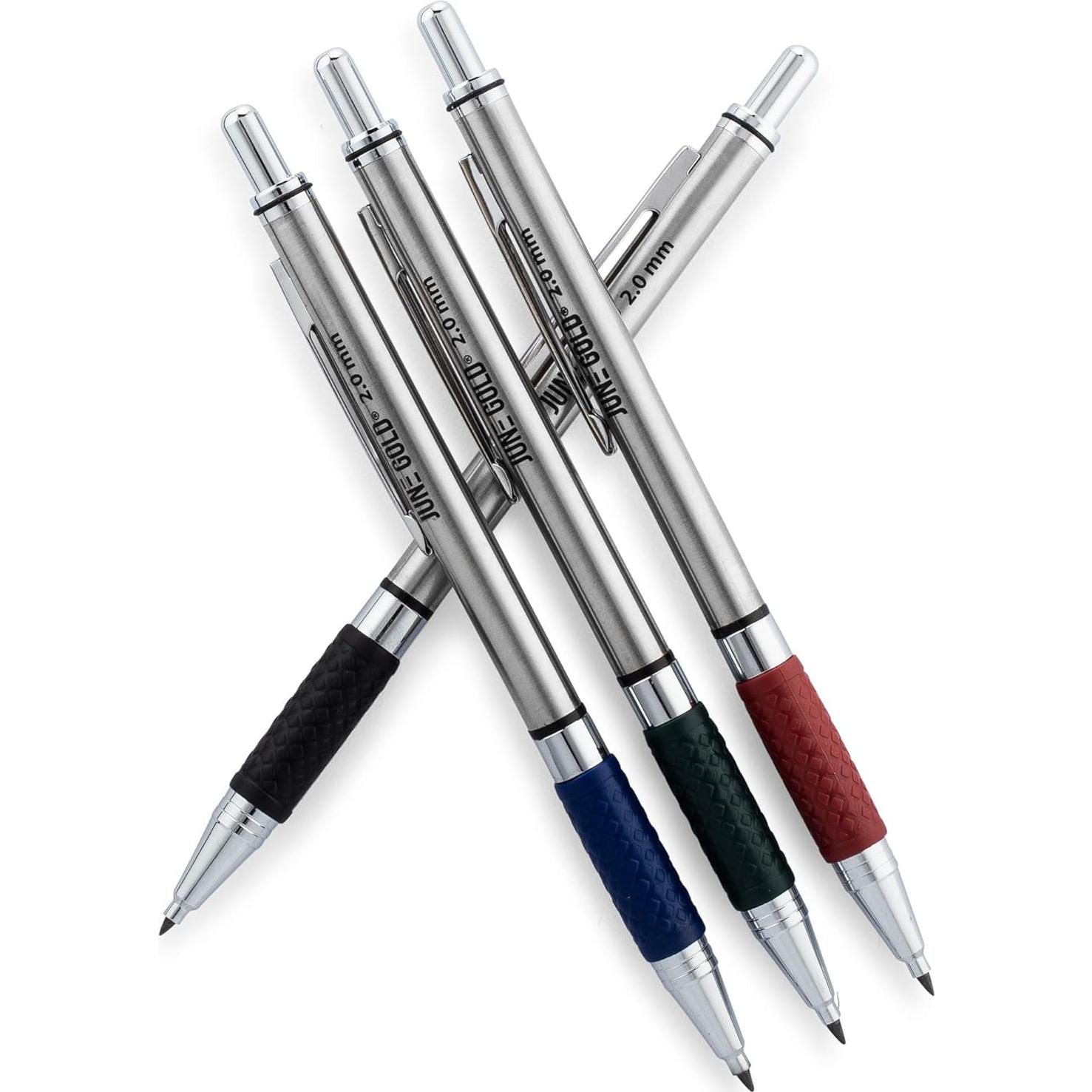 Lápices Mecánicos June Gold 2.0 mm - 78 Piezas, Multicolor