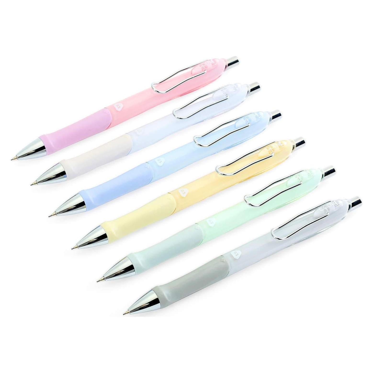 Lápices Mecánicos COLNK 0.7mm Multicolor Paquete de 6 Piezas