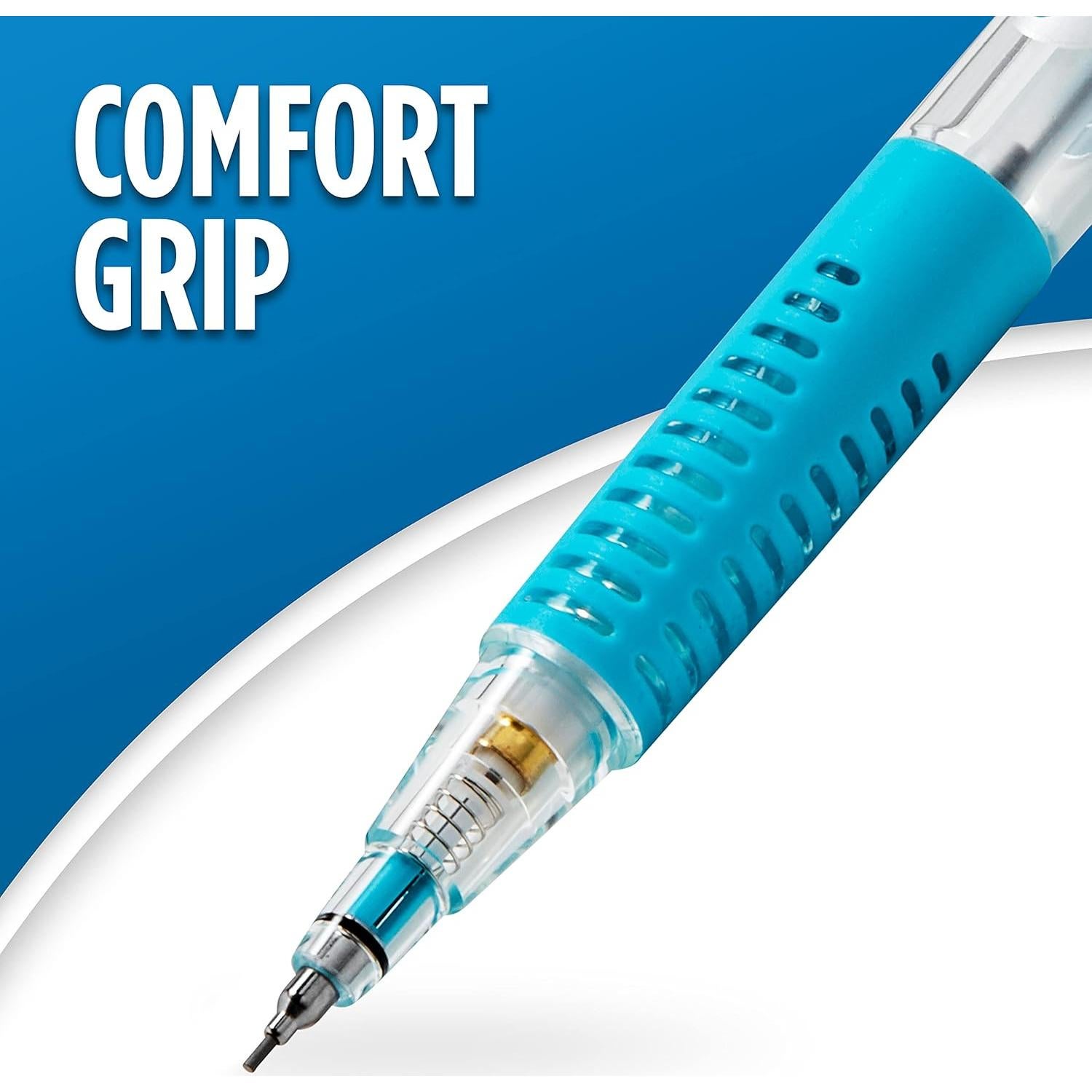 Lápices Mecánicos Paper Mate Clearpoint 0.7mm HB 4 Colores