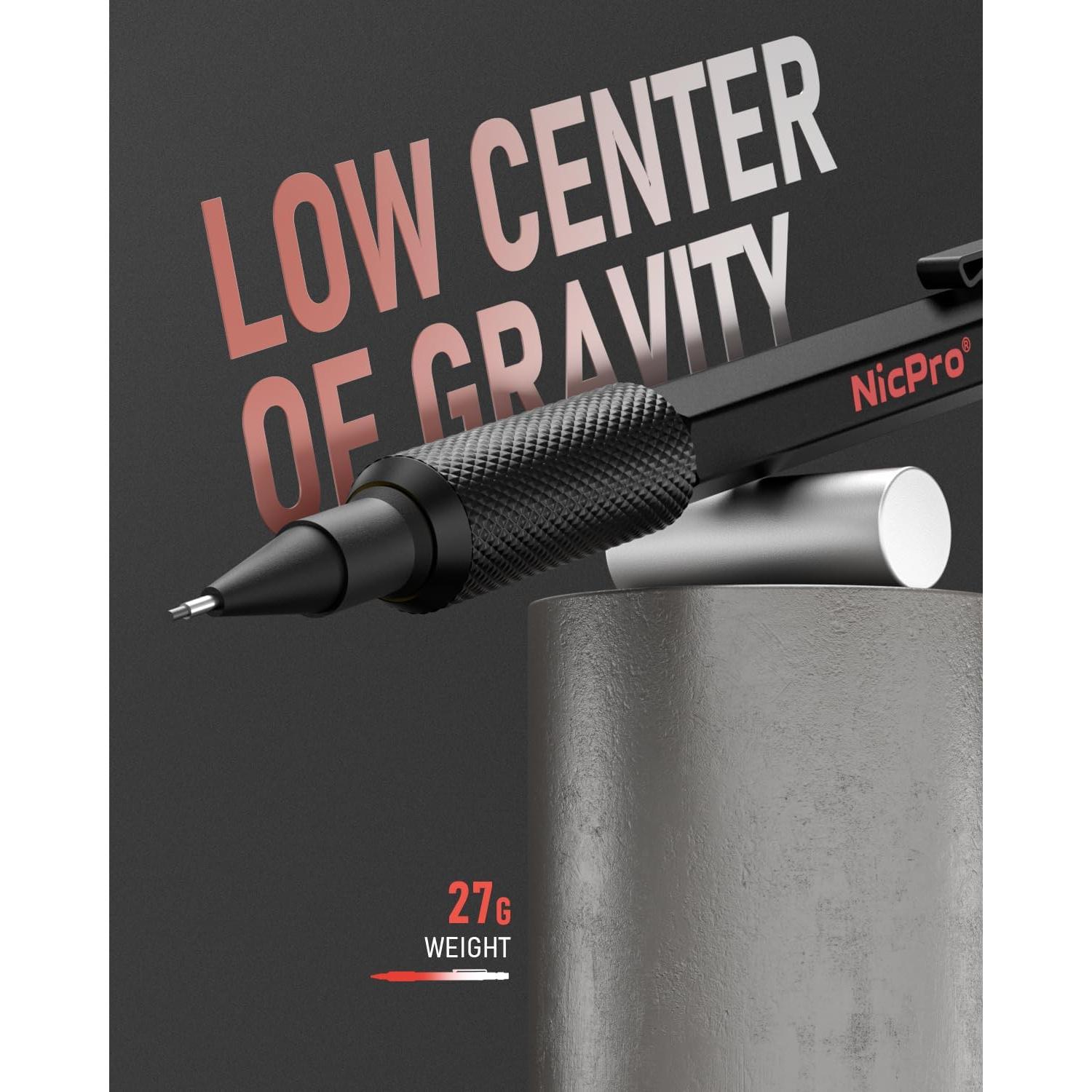 Conjunto de Lápices Mecánicos Nicpro MP2000 0.9mm con Estuche