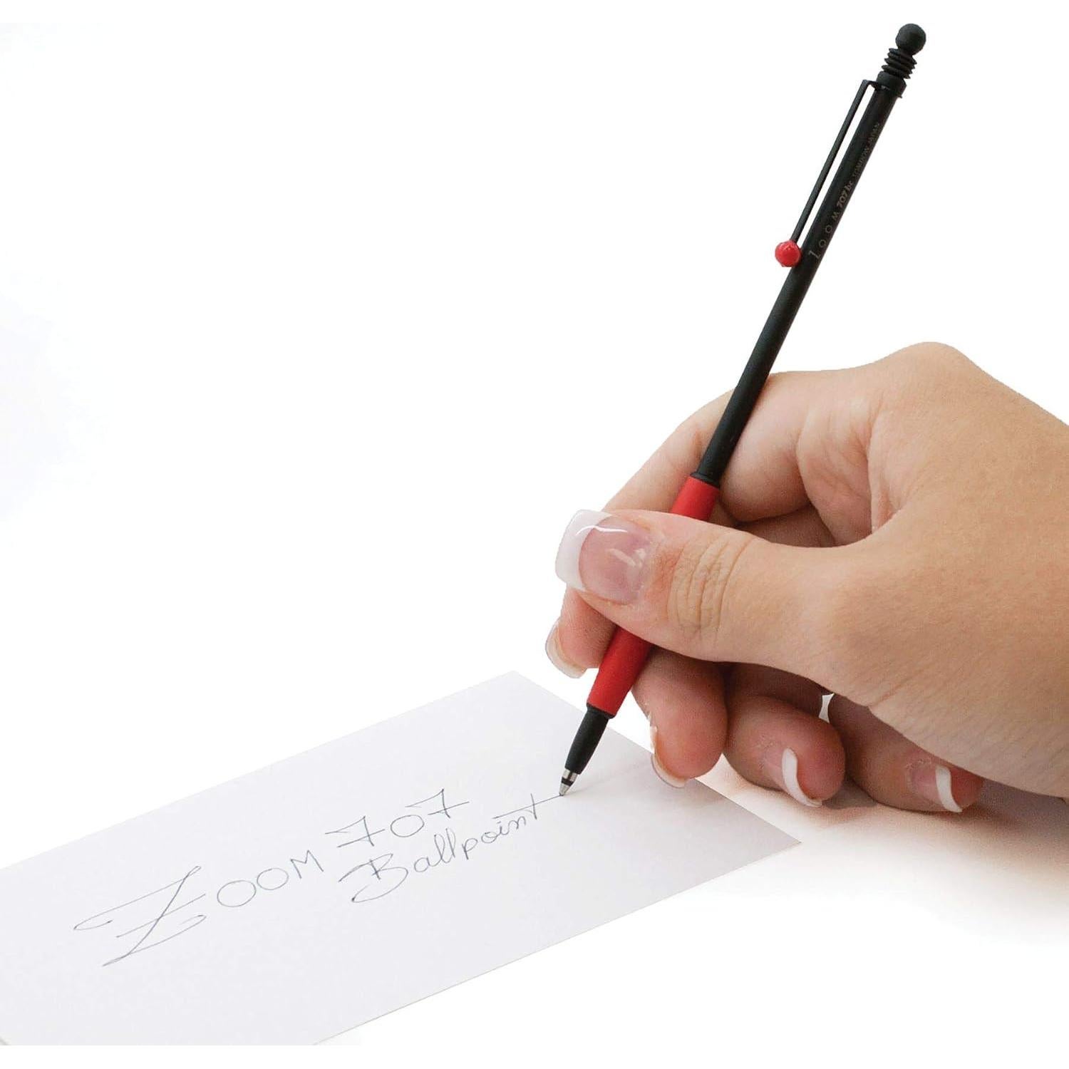 Lápiz Mecánico Tombow ZOOM SH-ZS2 0.5mm Negro/Rojo con Estuche