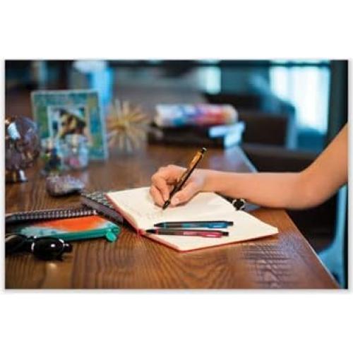 Lápiz Mecánico Zebra Z-Grip Plus 0.7mm Negro - Paquete de 12