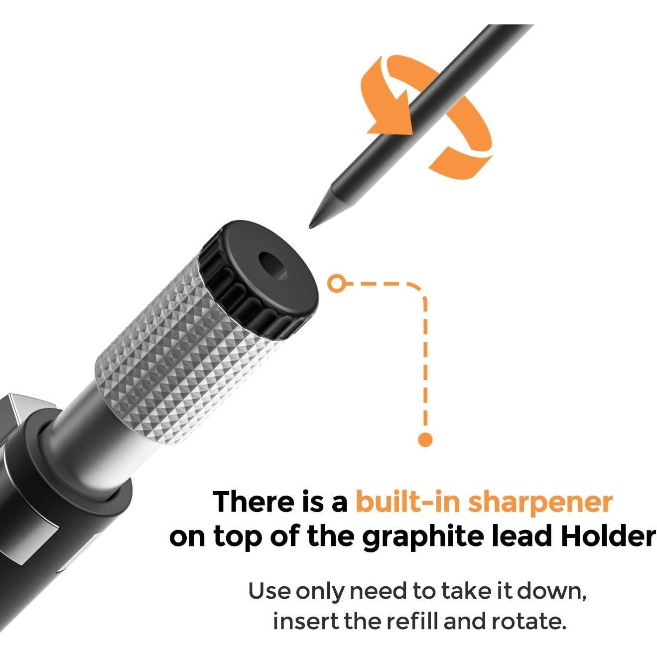 Conjunto de Lápices Mecánicos Nicpro 11 Piezas 2mm con Repuestos