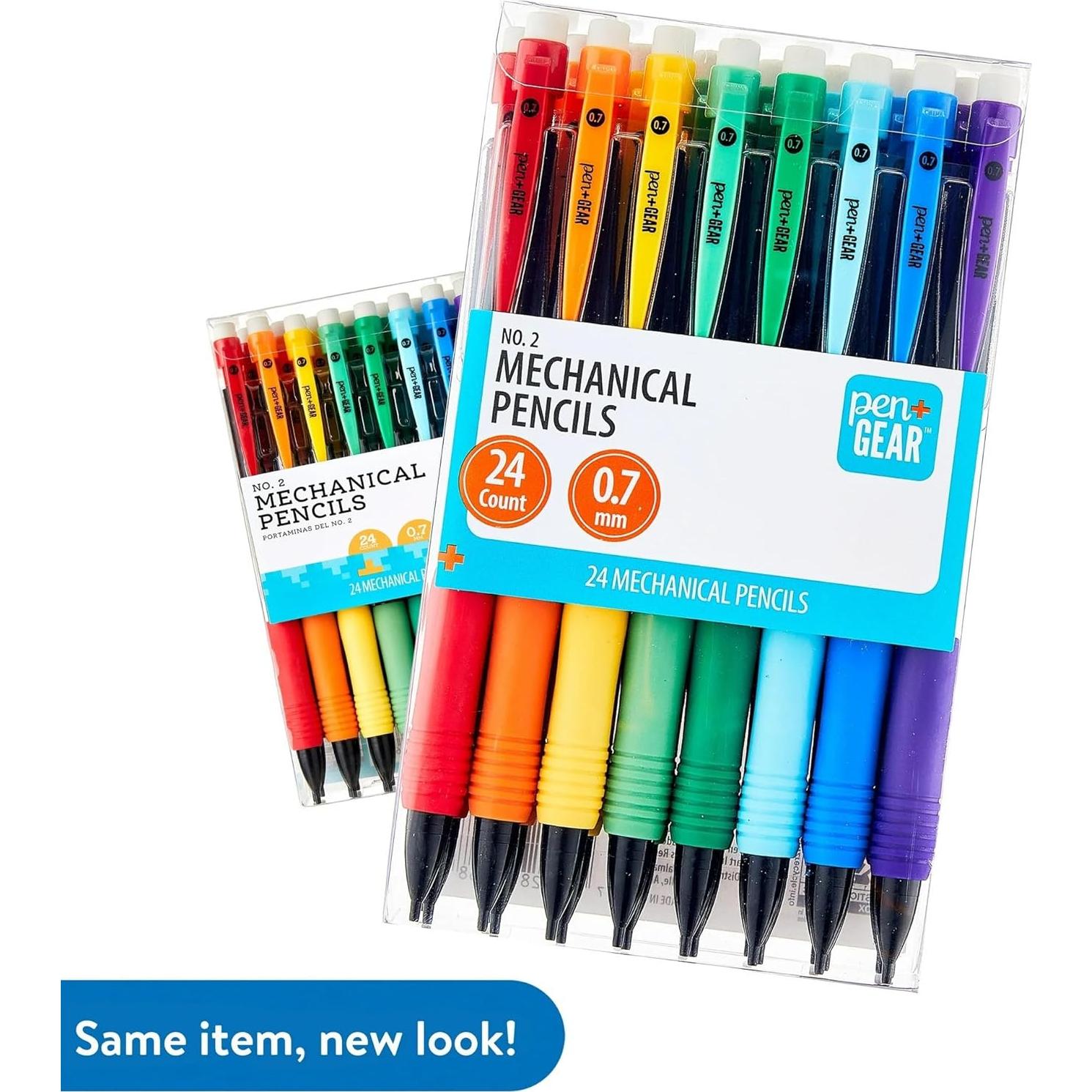 Lápices Mecánicos No. 2 PenGear - 24 Unidades 0.7mm