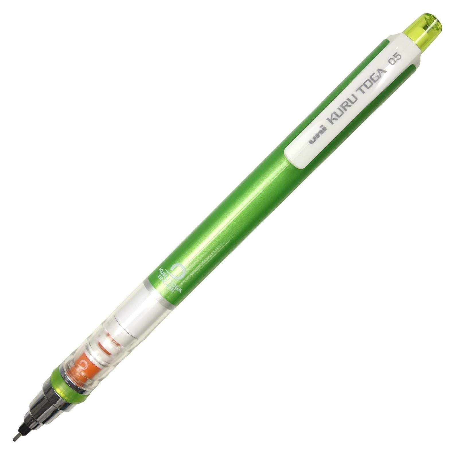 Lápiz Mecánico Uni Kurutoga Estándar 0.5mm Verde
