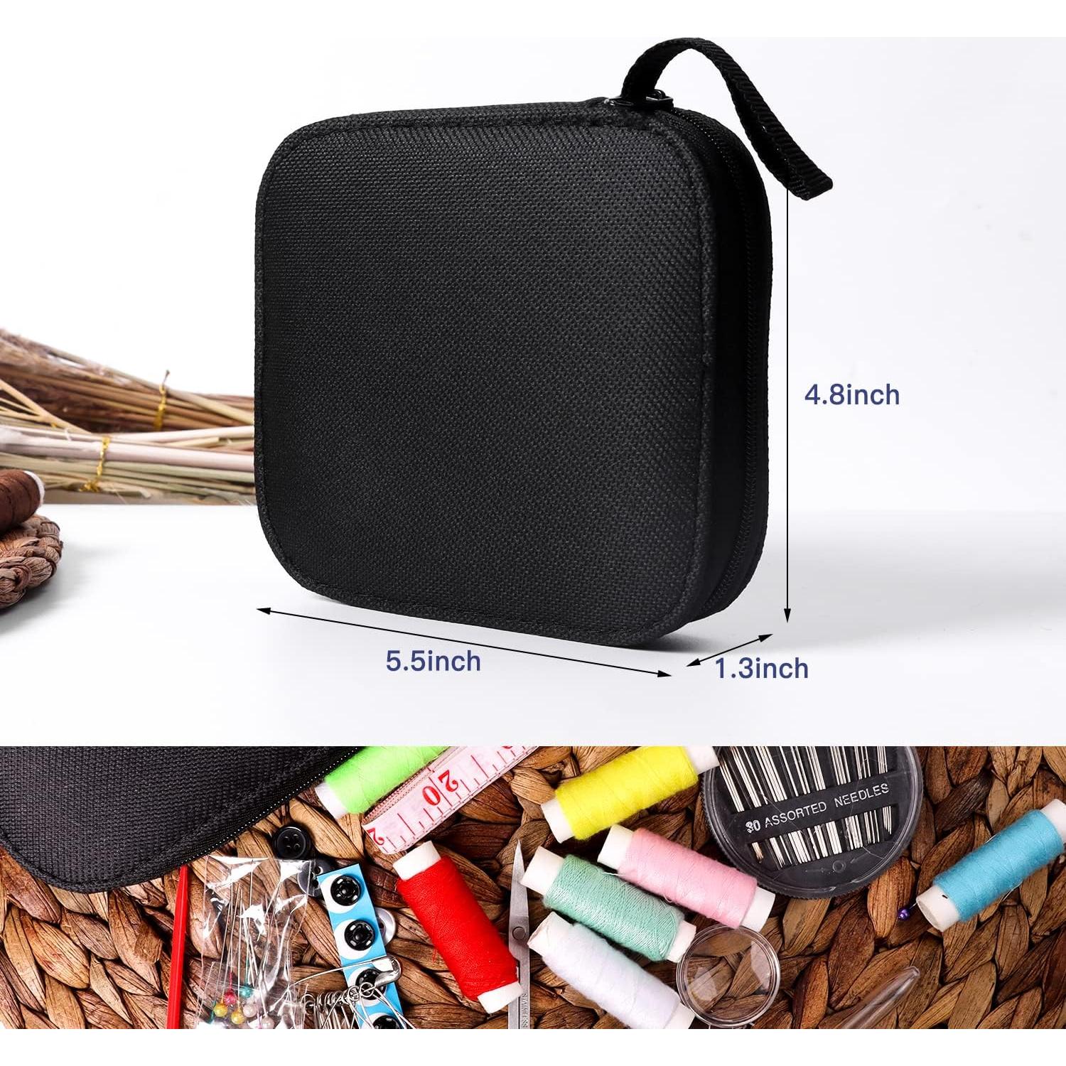 Kit de Costura JUNING Portátil con Estuche y Suministros