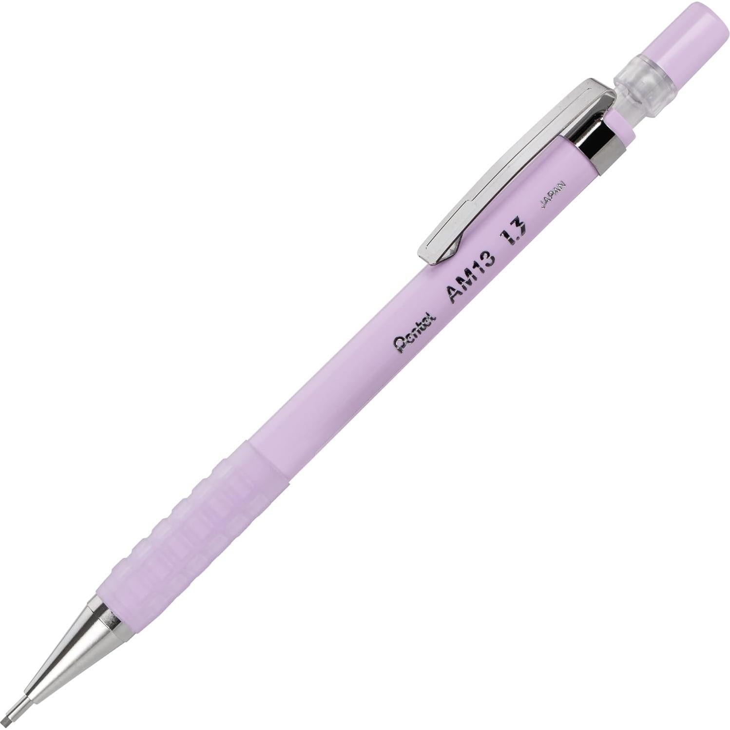 Lápiz Mecánico Pentel Sharp 1.3mm Color Púrpura Pastel