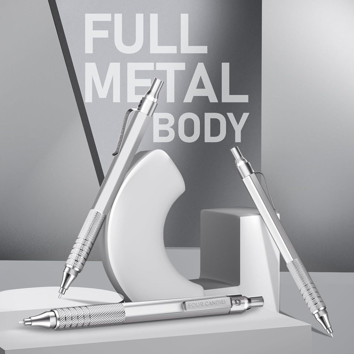 Juego de Lápices Mecánicos Four Candies 0.7mm con Estuche