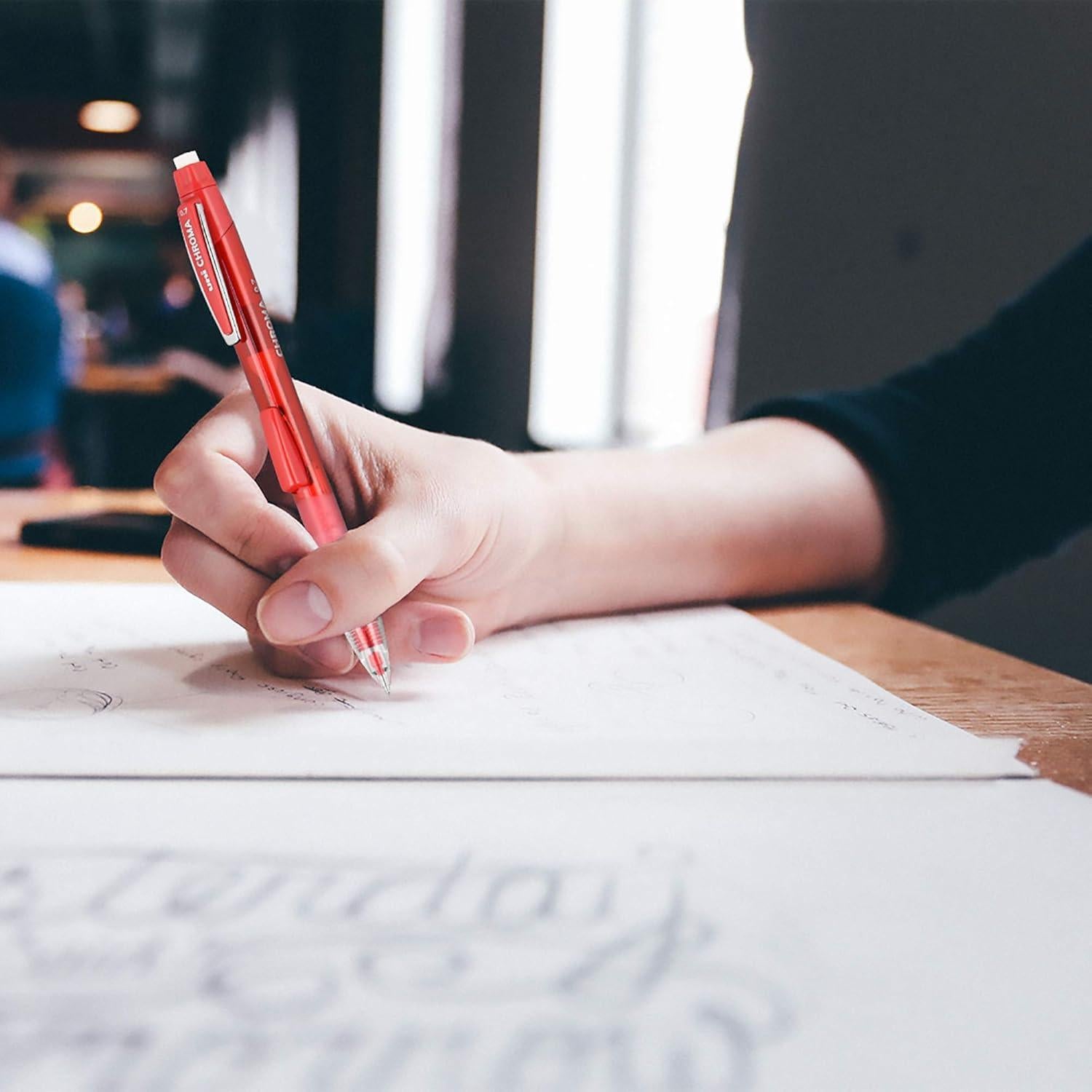 Lápiz Mecánico uniball Chroma 0.7 mm HB #2 4 Unidades