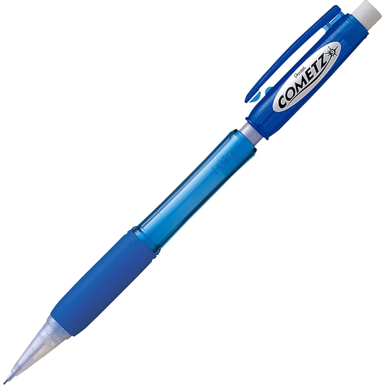 Lápiz Mecánico Pentel AX119C, HB #2, 0.9mm, Azul, 12 Unidades