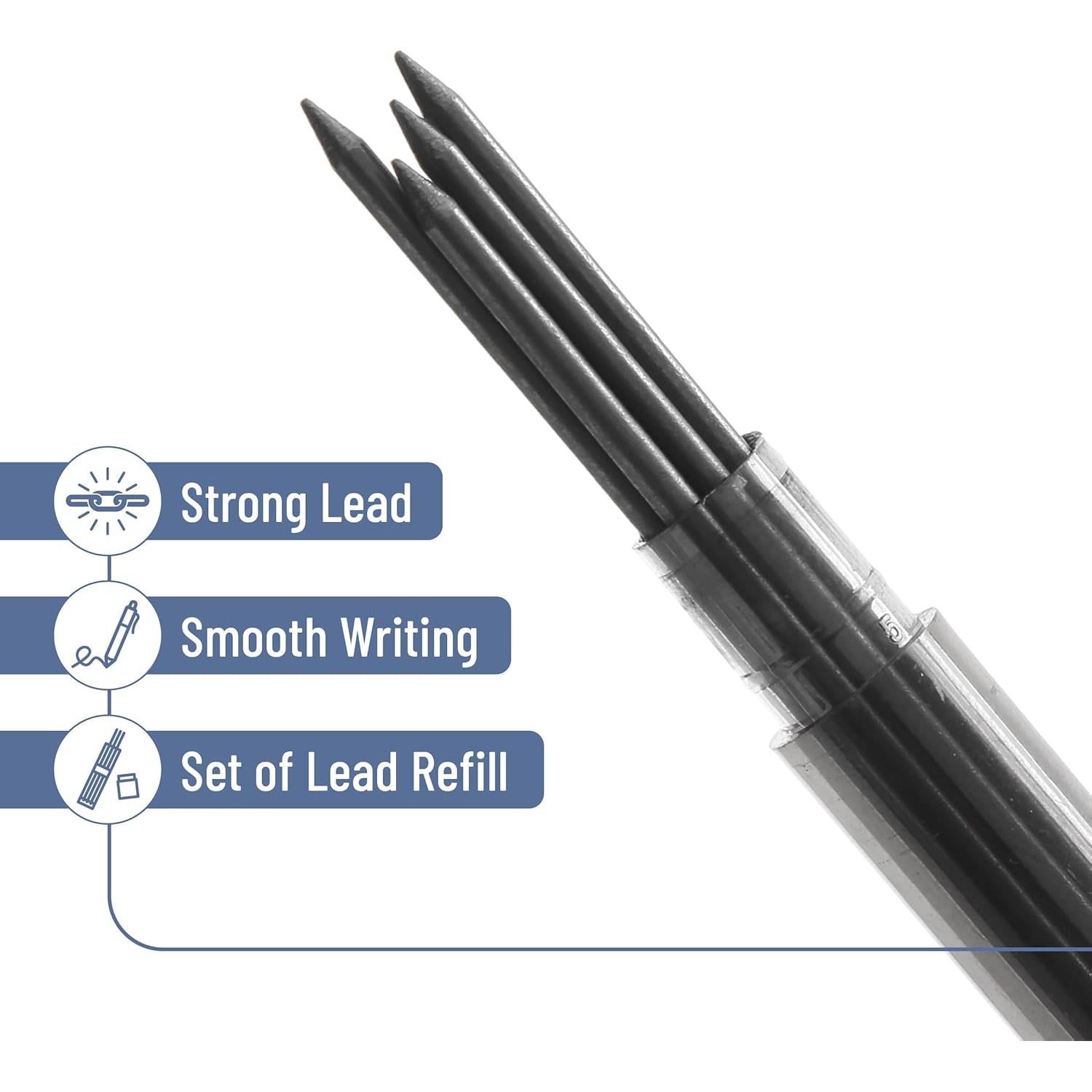 Juego de Lápices Mecánicos Mr. Pen 5 Piezas 2.0mm