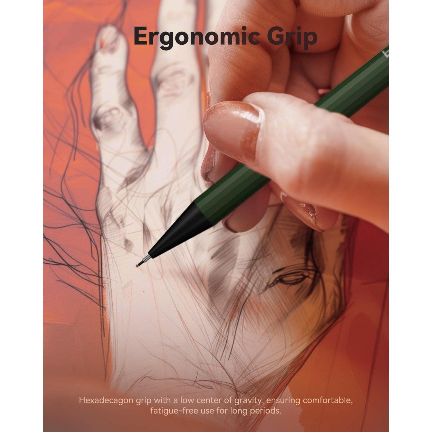 Set de Lápices Mecánicos Metálicos Cuatro Caramelos 0.5mm