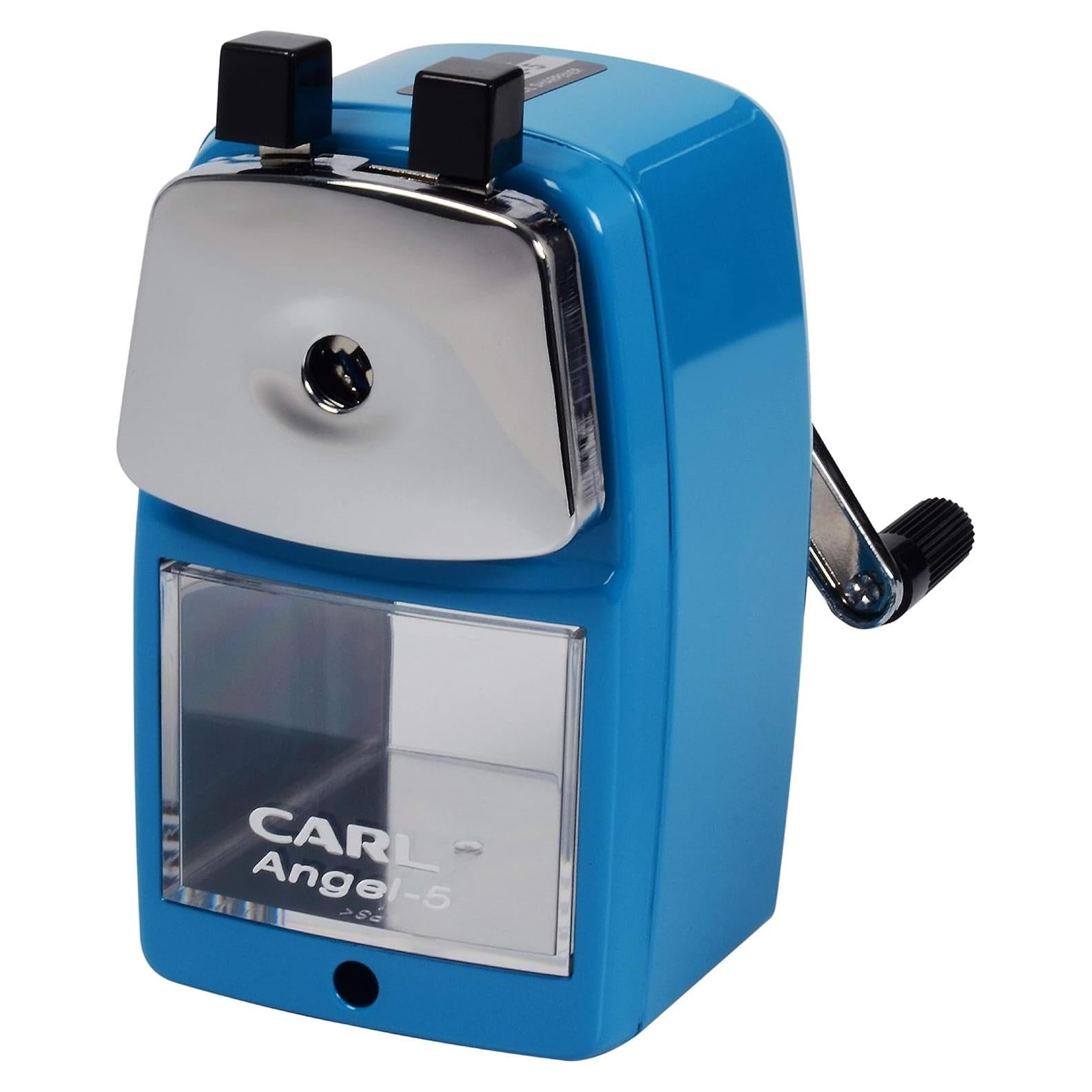 Afilador de Lápiz CARL Angel-5 Manual Azul 0.5mm/0.9mm