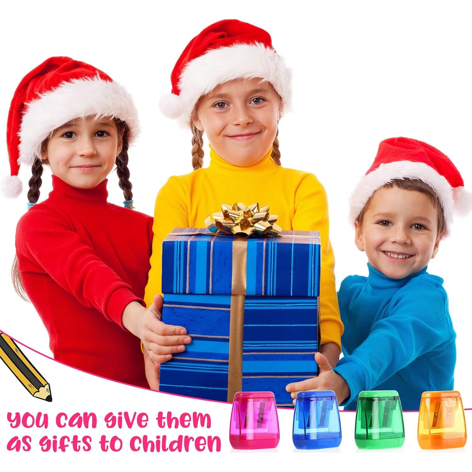 72 Sacapuntas Manuales Eersida Doble Orificio Coloridos