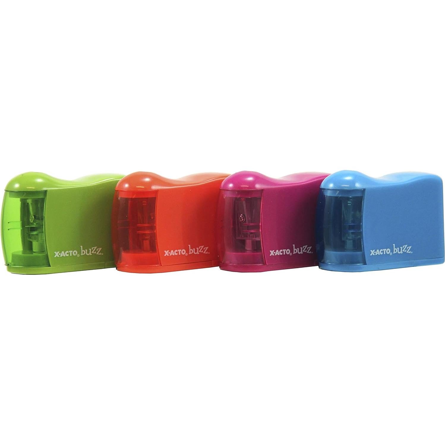 Sacapuntas Eléctrico X-ACTO Buzz a Batería, Colores Variados