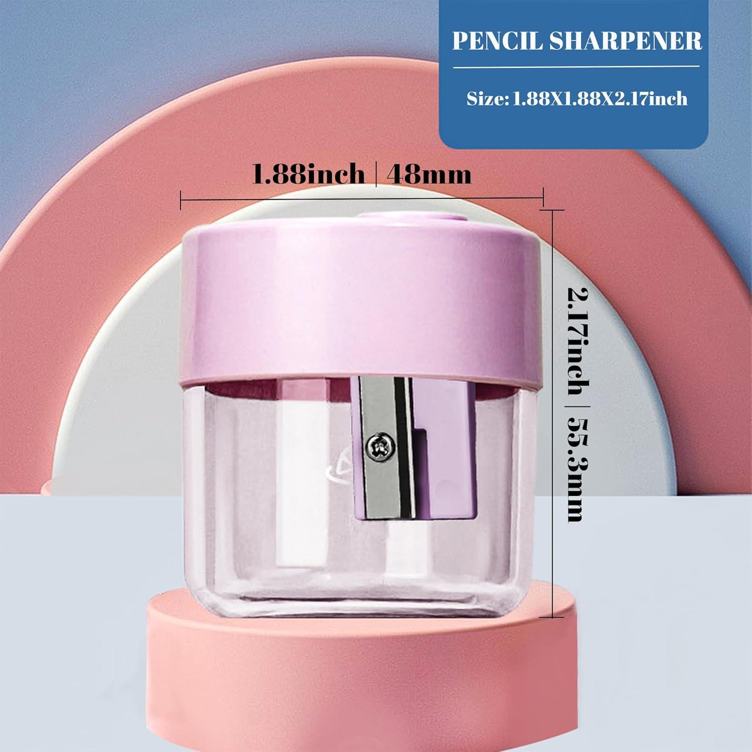 Paquete de 3 Sacapuntas Manuales Aitxpaotn para Lápices