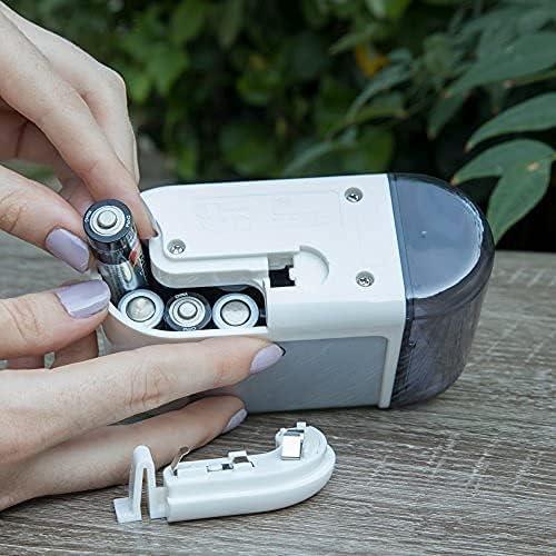 Sacapuntas Eléctrico Inalámbrico OfficeGoods - Blanco - Compacto