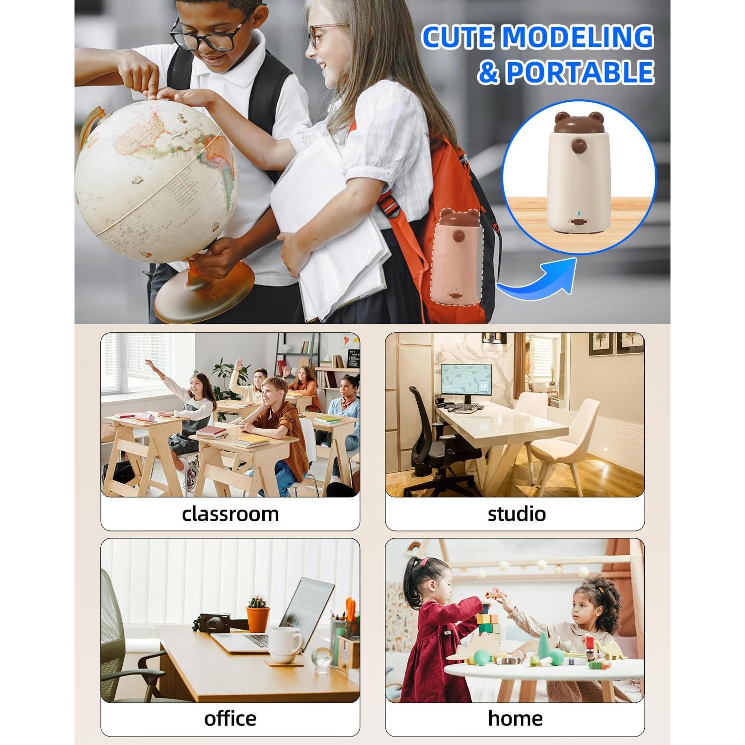 Afilador de Lápices Automático ZMOL Recargable 3 Niveles