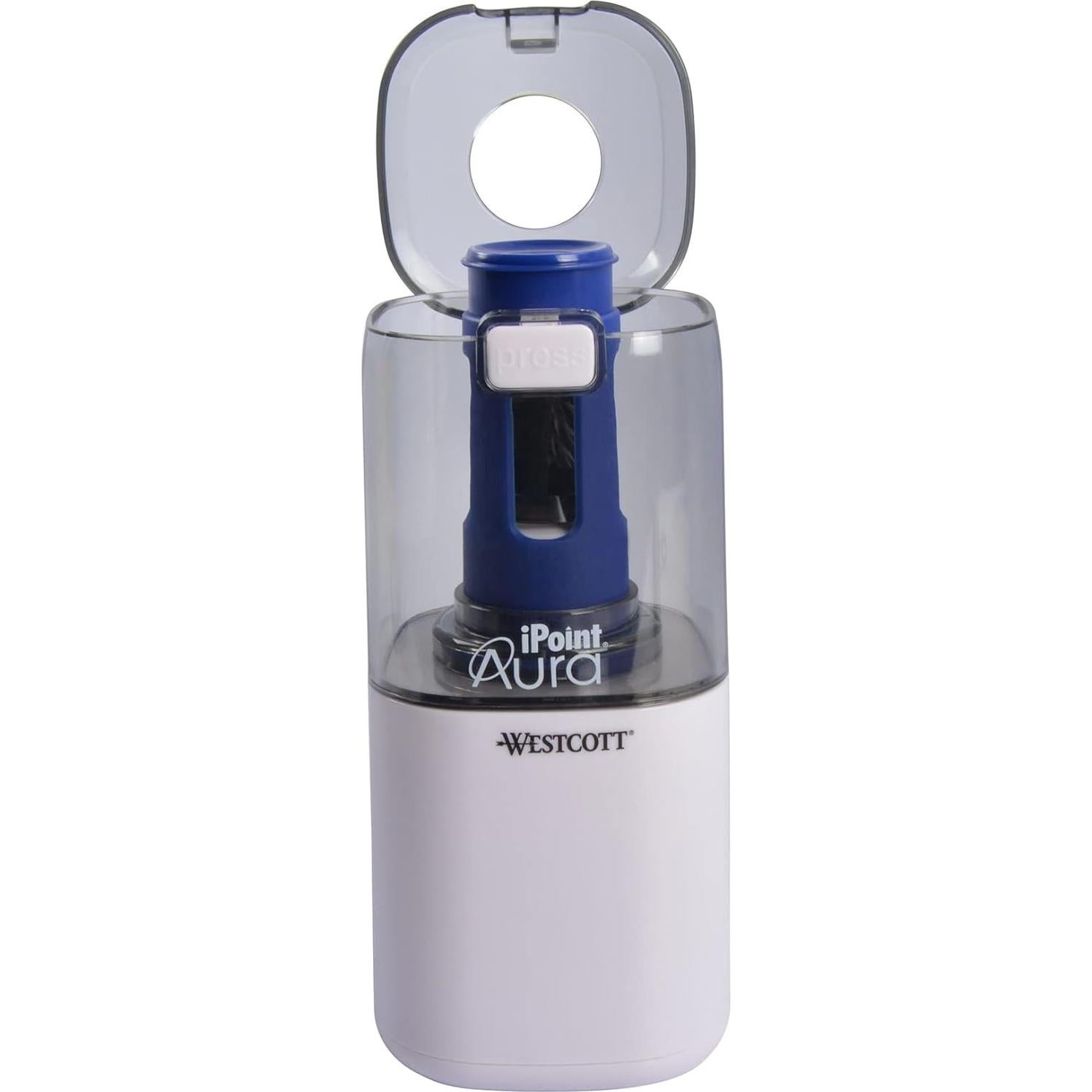 Sacapuntas eléctrico Westcott iPoint Aura 272g colores surtidos