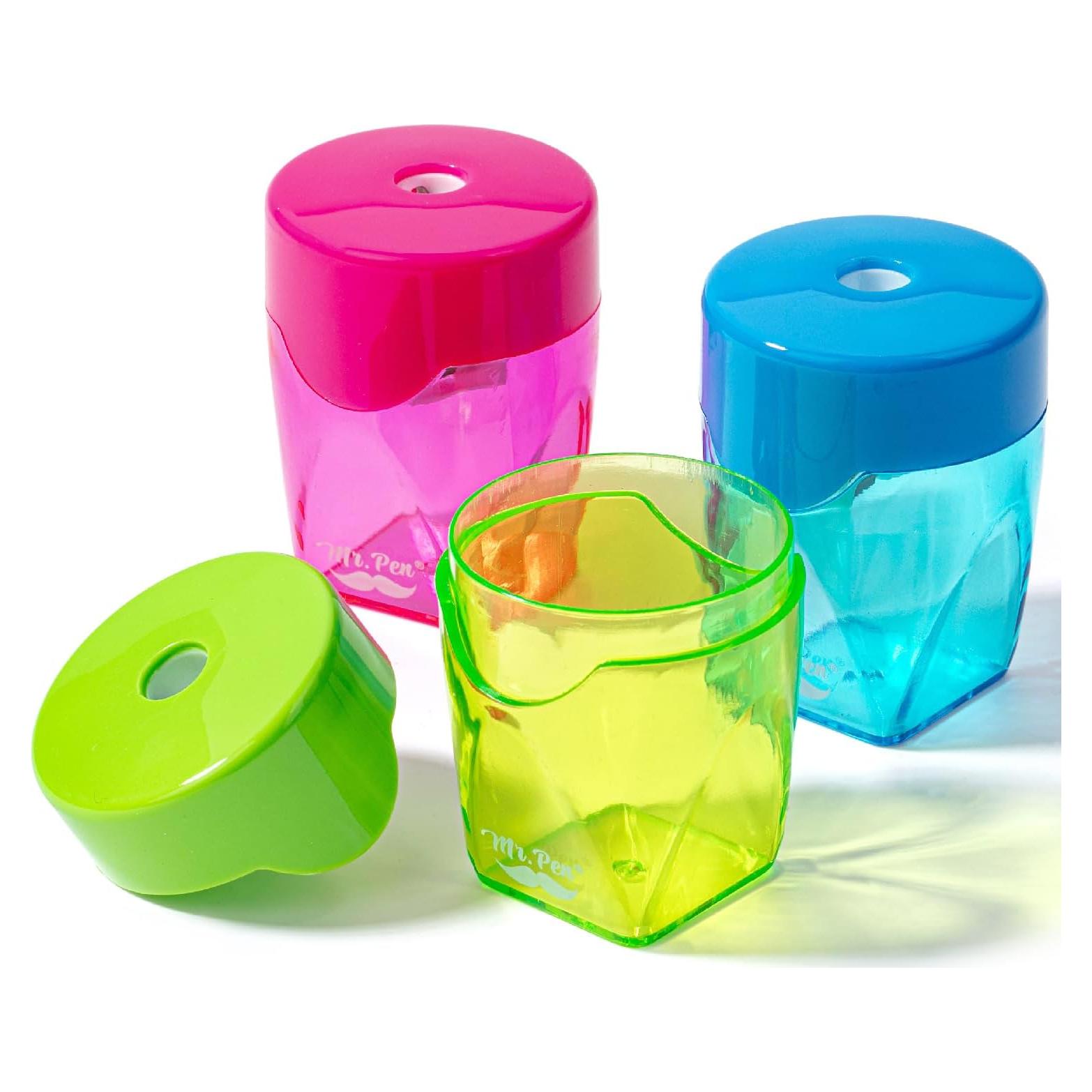 Afiladores de lápices manuales Mr. Pen - Set de 3 colores