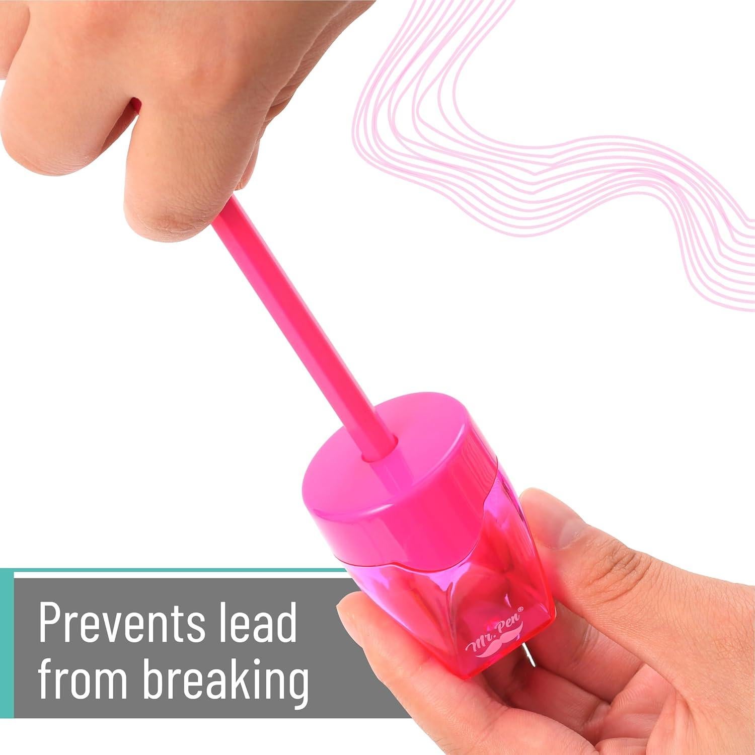 Afiladores de lápices manuales Mr. Pen - Set de 3 colores