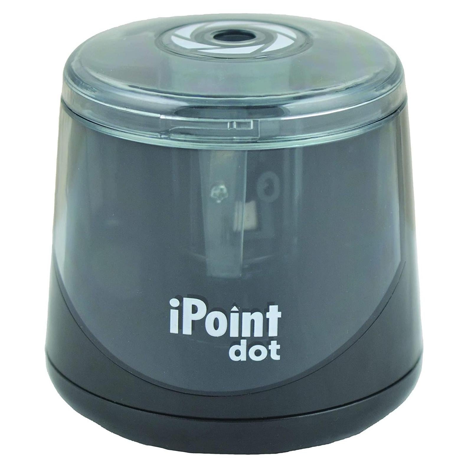 Sacapuntas eléctrico Westcott iPoint Dot 17553 - Cuchillas de acero