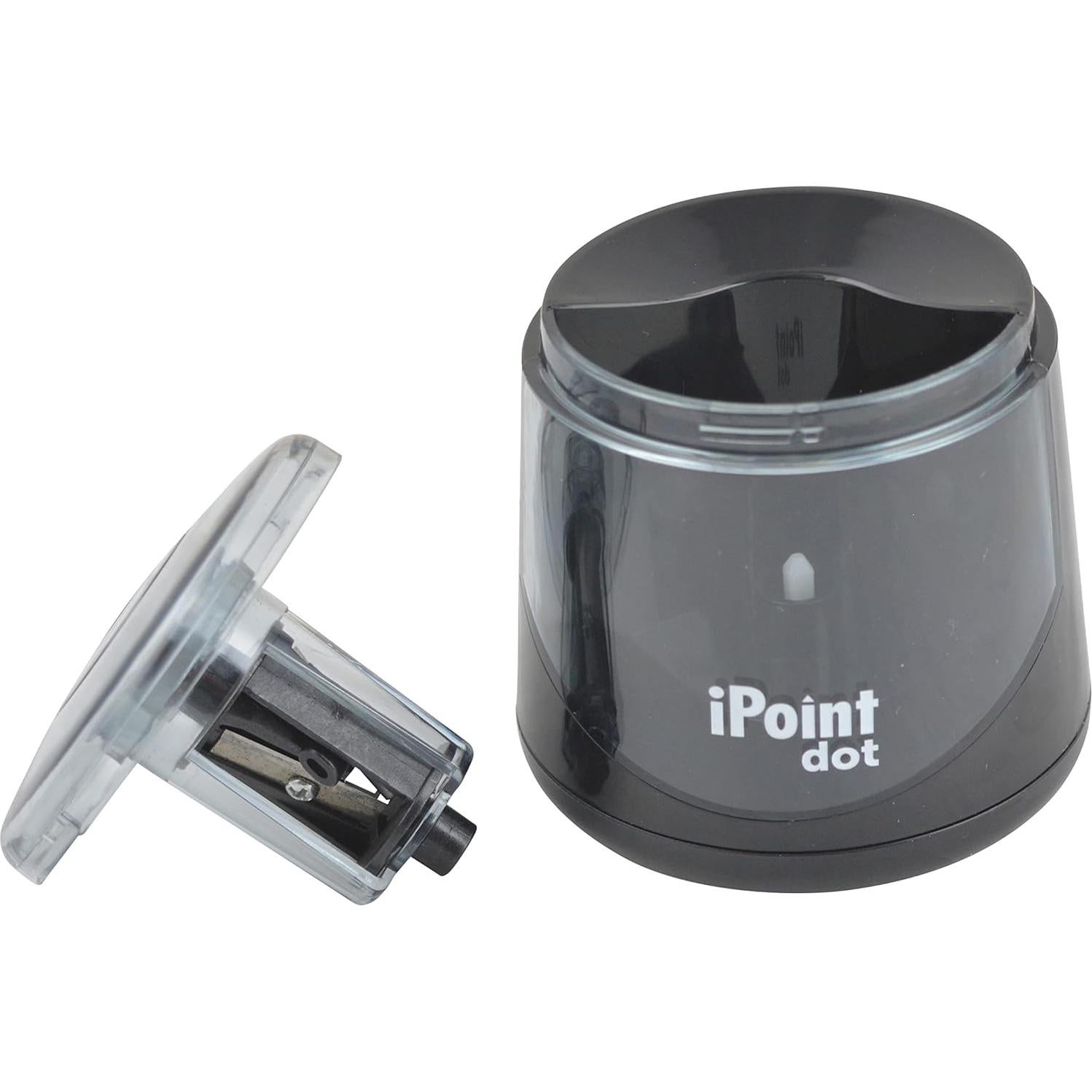 Sacapuntas eléctrico Westcott iPoint Dot 17553 - Cuchillas de acero