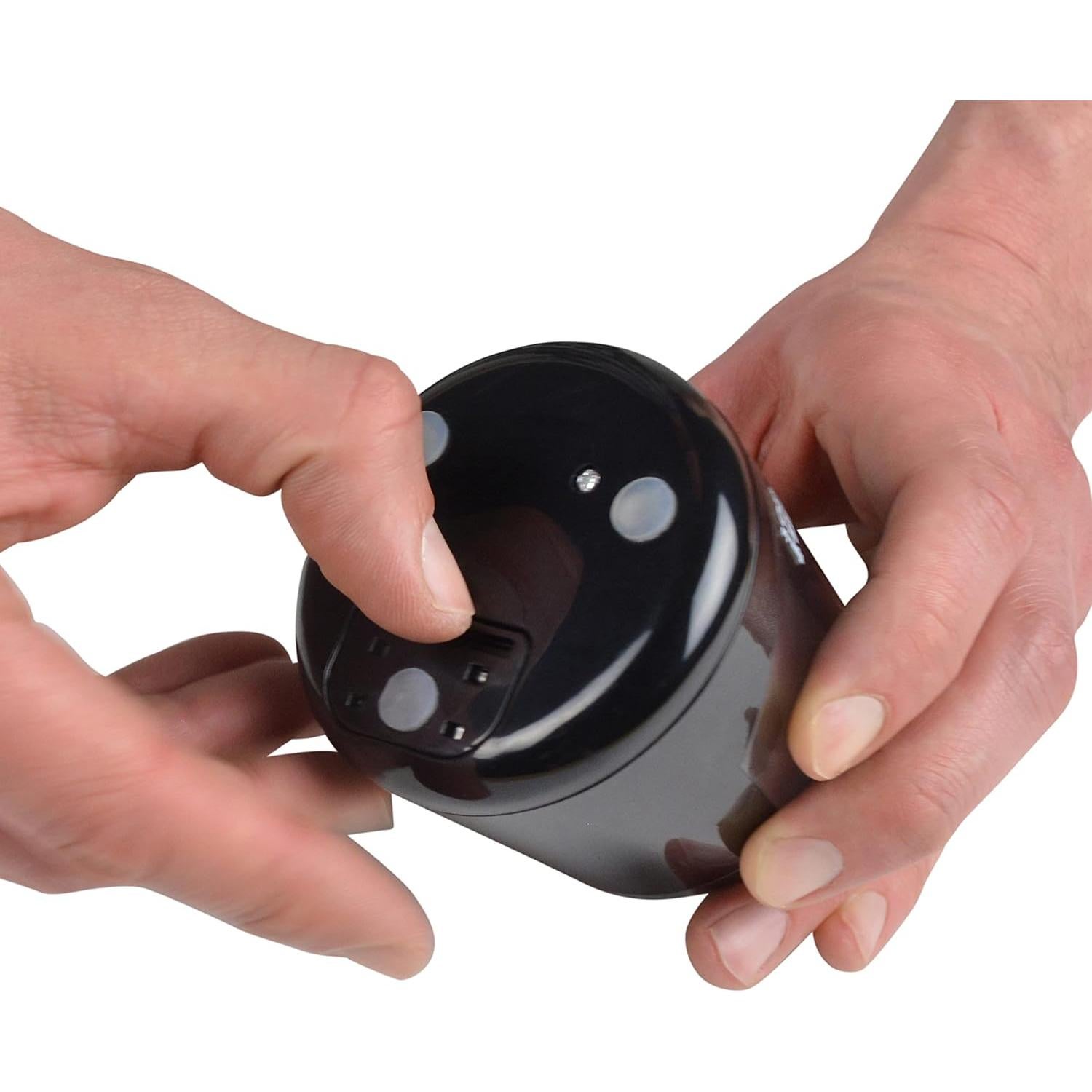 Sacapuntas eléctrico Westcott iPoint Dot 17553 - Cuchillas de acero