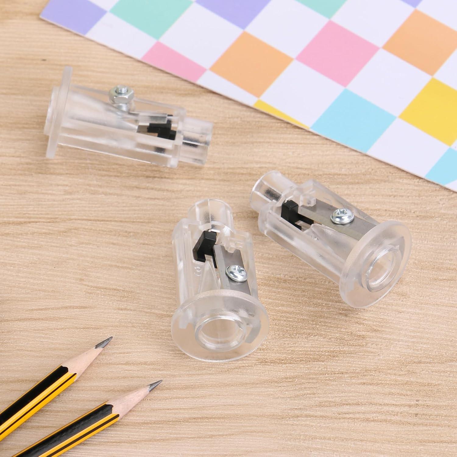 Eagle Battery-Operated Pencil Sharpener Replacement Blades Set - 3 Pcs Carbon Steel Extra Blades for TY61 TY48 TY49- Long-Lasting Durable Sharpening Tools for Office School Art Projects(Small)